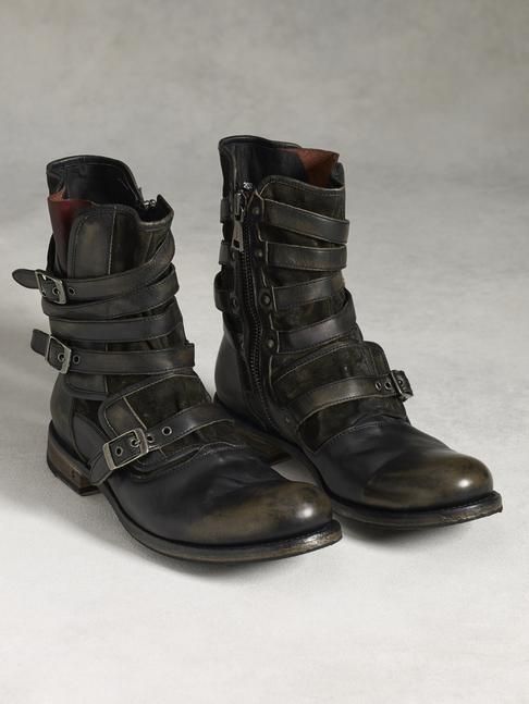 John Varvatos Triple buckle engineer boot 13 Size US 13 / EU 46 - 2 Thumbnail