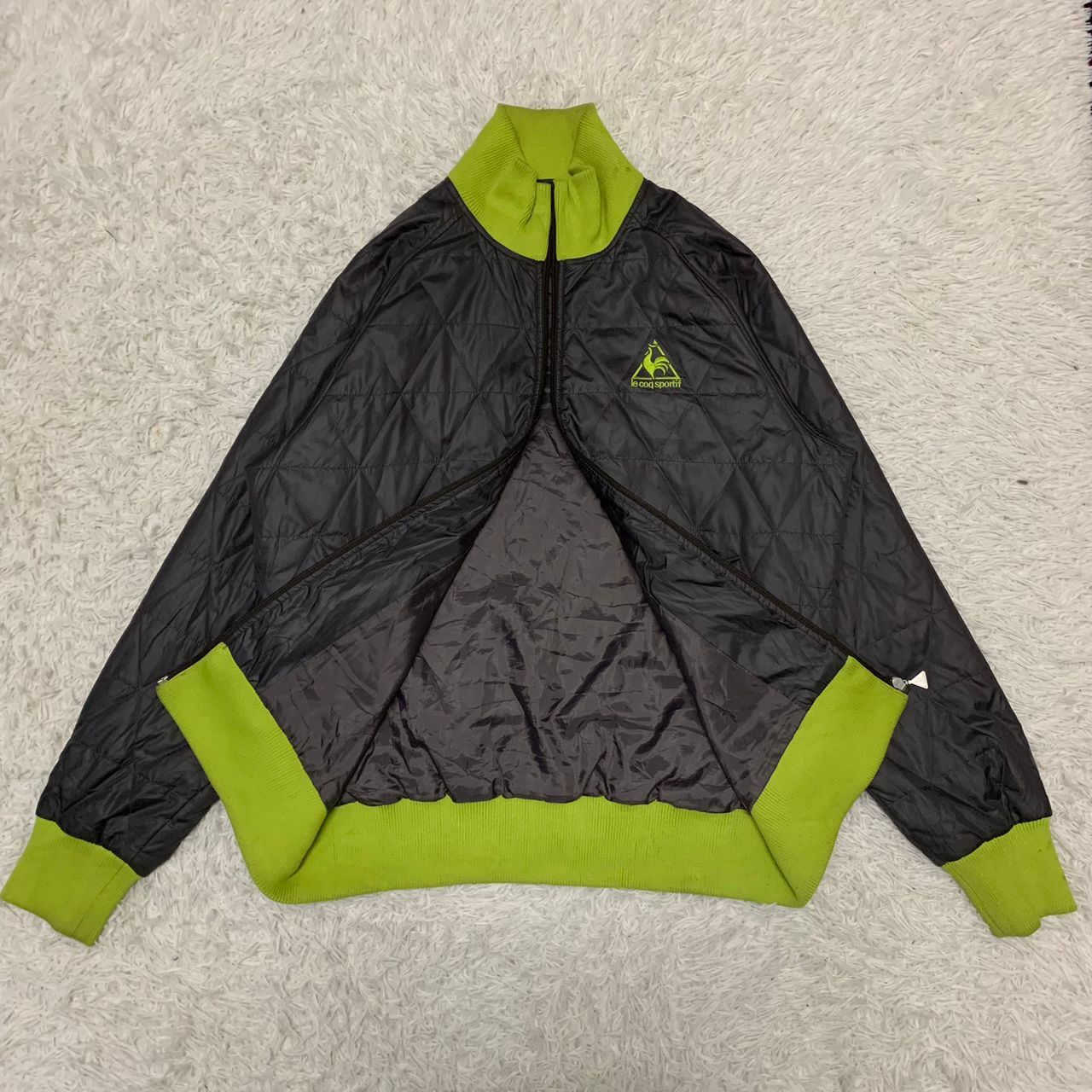 Japanese Brand Le Coq Sportif thin puffer jacket Size US L / EU 52-54 / 3 - 3 Thumbnail