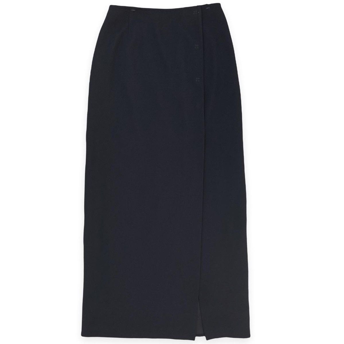 Miu Miu Miu Miu Wrap Black Long Skirt.⁣ Size 28" / US 6 / IT 42 - 1 Thumbnail