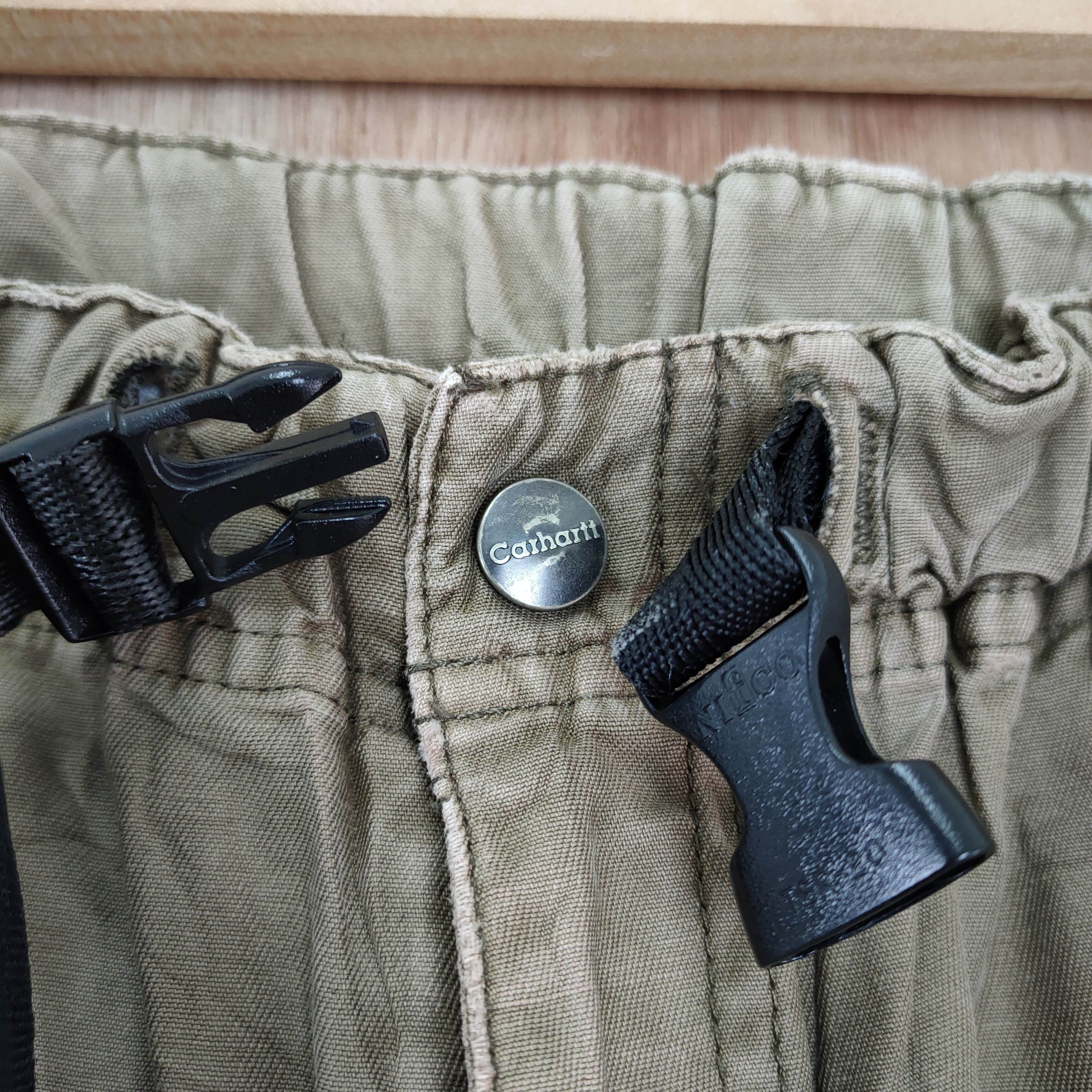 Carhartt CARHARTT FADED DISTRESSED CARGO PANTS Size US 34 / EU 50 - 7 Thumbnail