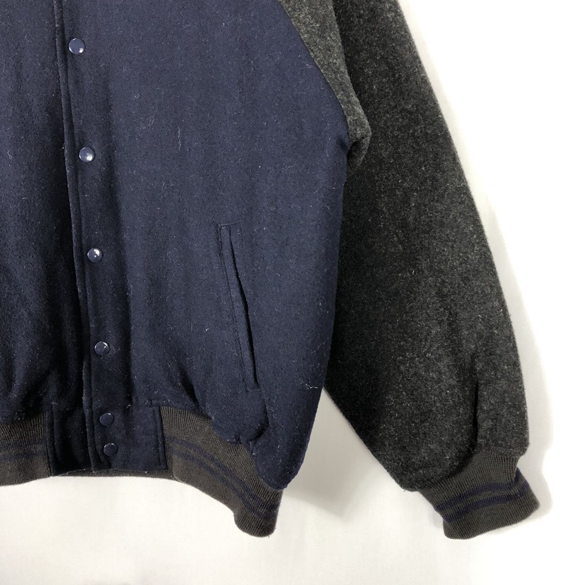 Band Tees × Vintage 🔥Archival🔥Elvis Presley Promo Concert Wool Varsity Jacket Size US L / EU 52-54 / 3 - 7 Thumbnail