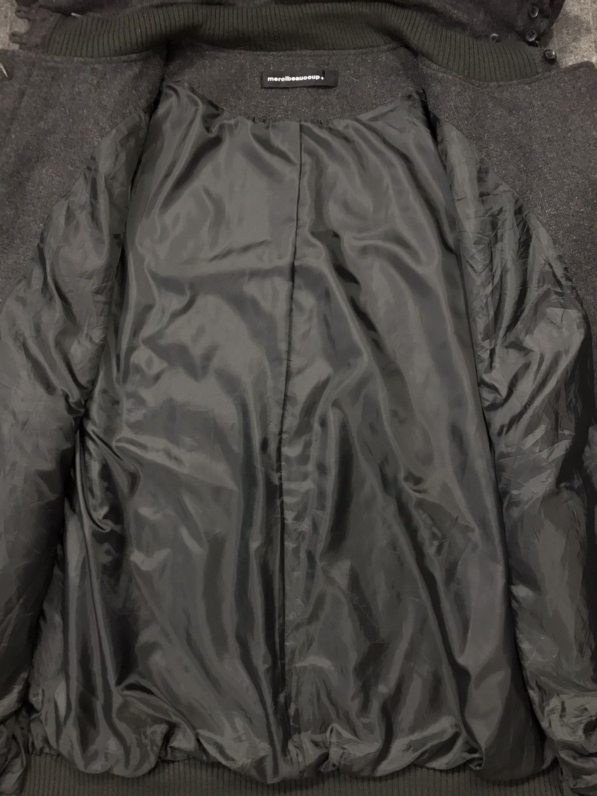 Japanese Brand × Vintage × mercibeaucoup Vintage Mercibeaucoup Jacket Wool Design Issey Miyake Size US L / EU 52-54 / 3 - 7 Thumbnail
