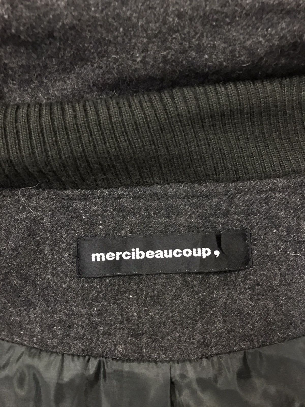 Japanese Brand × Vintage × mercibeaucoup Vintage Mercibeaucoup Jacket Wool Design Issey Miyake Size US L / EU 52-54 / 3 - 8 Thumbnail