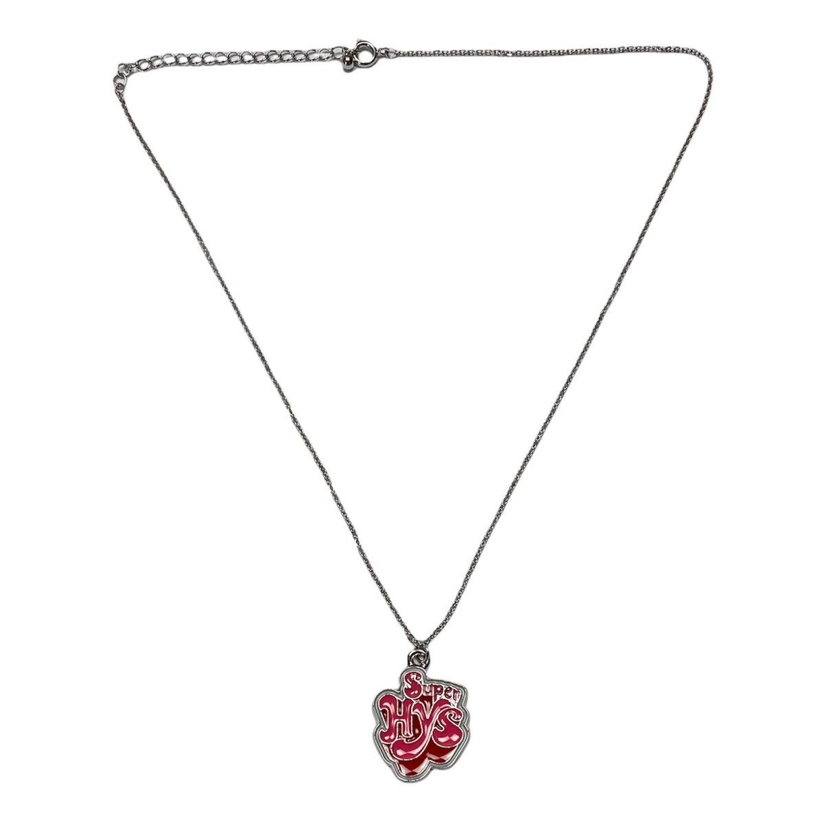 image of Hysteric Glamour 'super Hys' Necklace in Pink, Men's