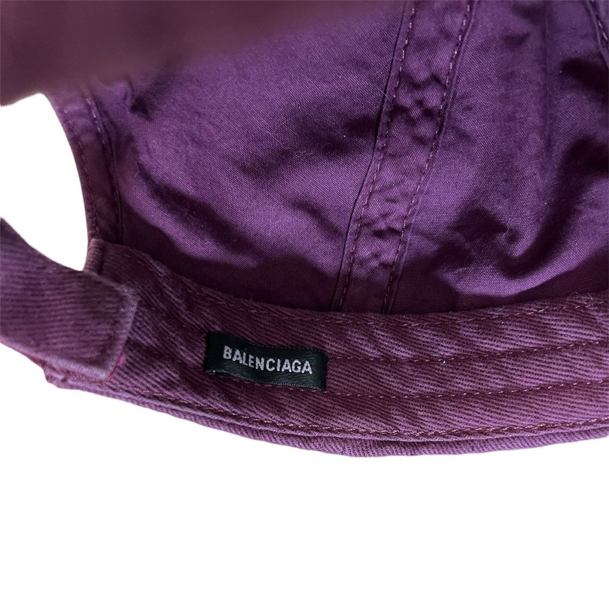 Balenciaga Balenciaga Spray Cap in Purple Size ONE SIZE - 4 Thumbnail