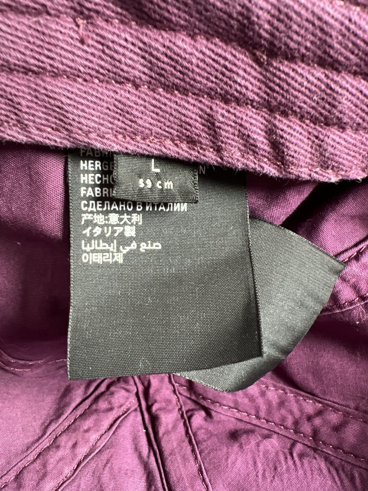Balenciaga Balenciaga Spray Cap in Purple Size ONE SIZE - 6 Thumbnail