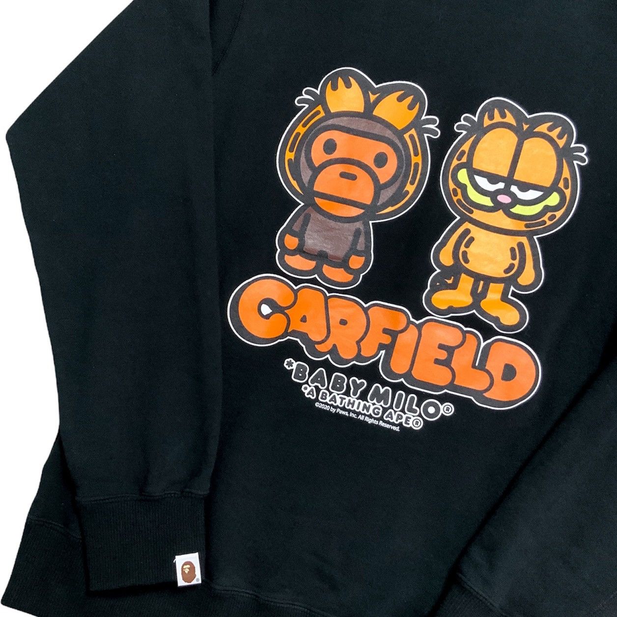 Bape Bape x Garfield Pullover Hoodie Size US L / EU 52-54 / 3 - 3 Thumbnail