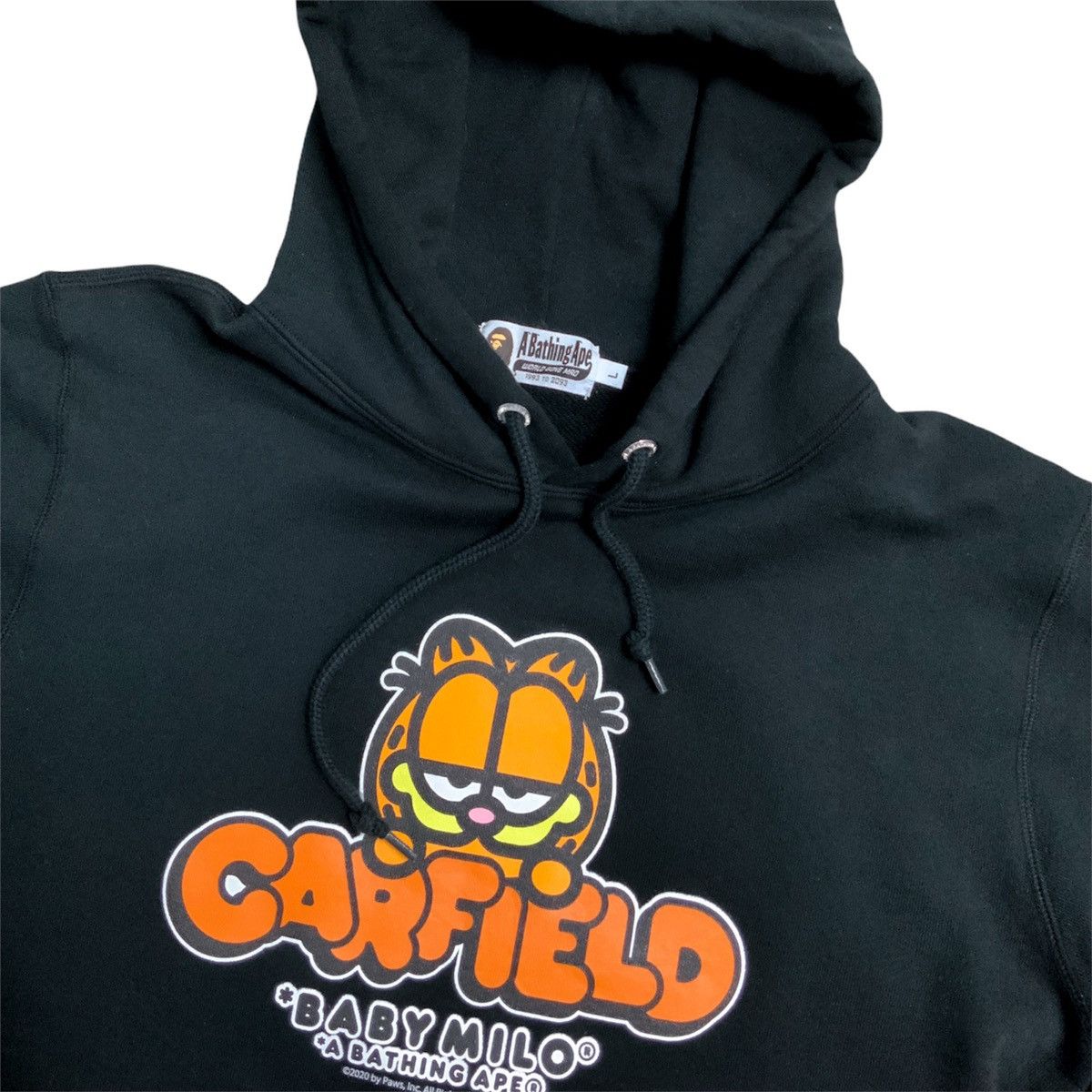 Bape Bape x Garfield Pullover Hoodie Size US L / EU 52-54 / 3 - 4 Thumbnail