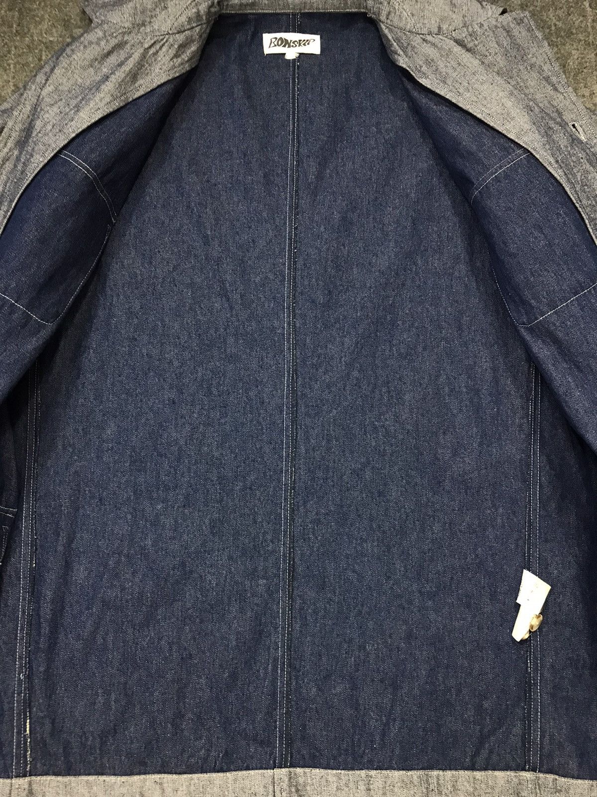 Japanese Brand × Vintage Vintage Bonskip Denim Button Up Pocket Style Size US XL / EU 56 / 4 - 6 Thumbnail