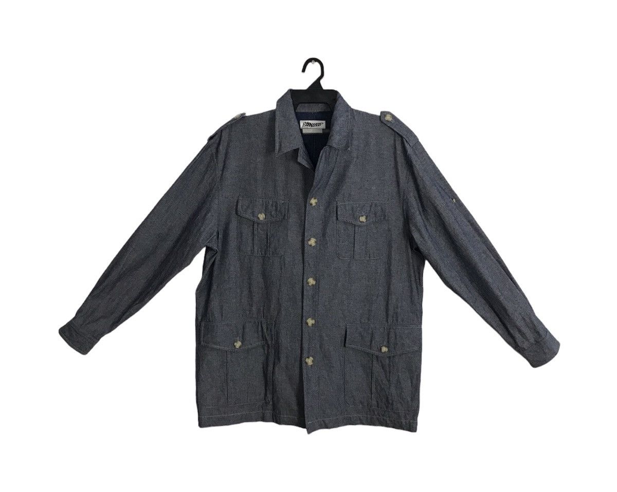 Japanese Brand × Vintage Vintage Bonskip Denim Button Up Pocket Style Size US XL / EU 56 / 4 - 1 Thumbnail
