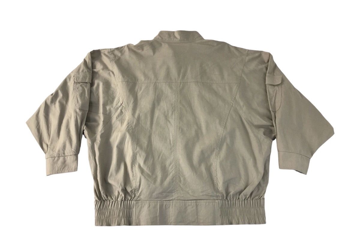 Japanese Brand × Vintage Vintage Japanesebrand Bomber Jacket Fashion Pocket Design Size US XL / EU 56 / 4 - 2 Thumbnail