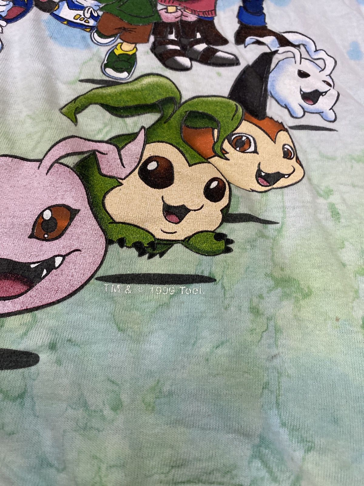 Anime Vintage 90's Digimon Digital Monster Anime T-SHIRT Size US L / EU 52-54 / 3 - 2 Thumbnail