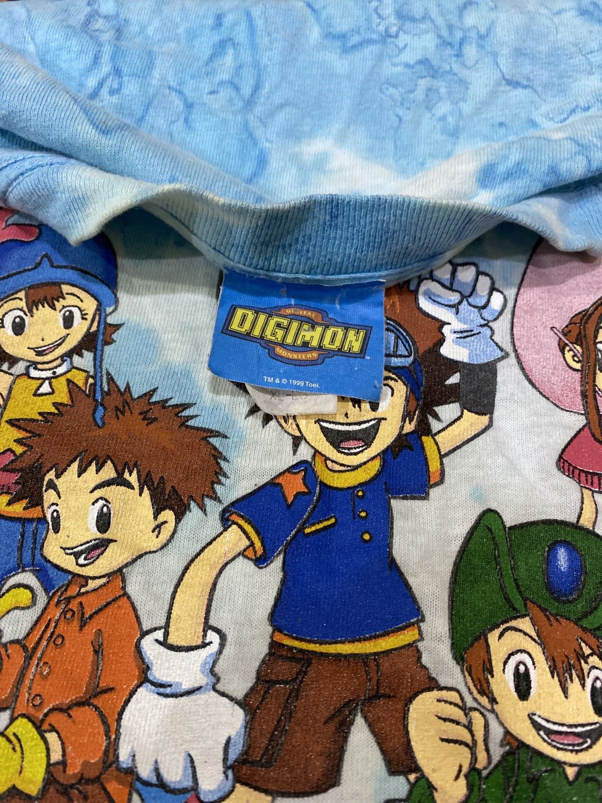 Anime Vintage 90's Digimon Digital Monster Anime T-SHIRT Size US L / EU 52-54 / 3 - 3 Thumbnail