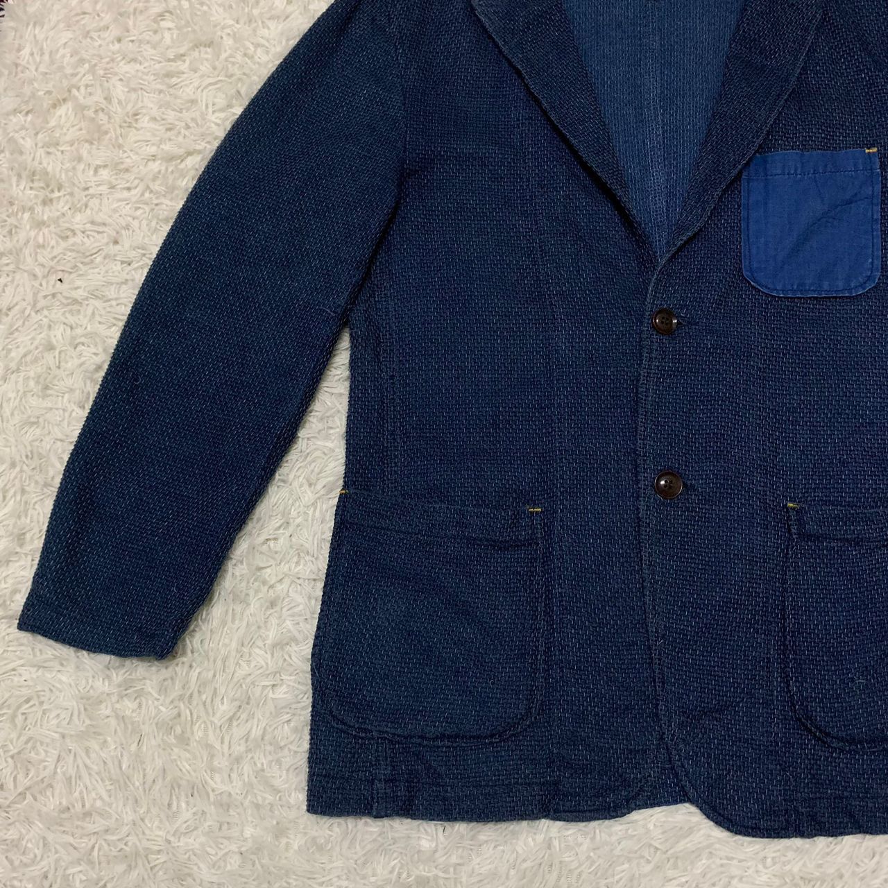 Indigo Duffer indigo jacket made in Japan Size US S / EU 44-46 / 1 - 4 Thumbnail