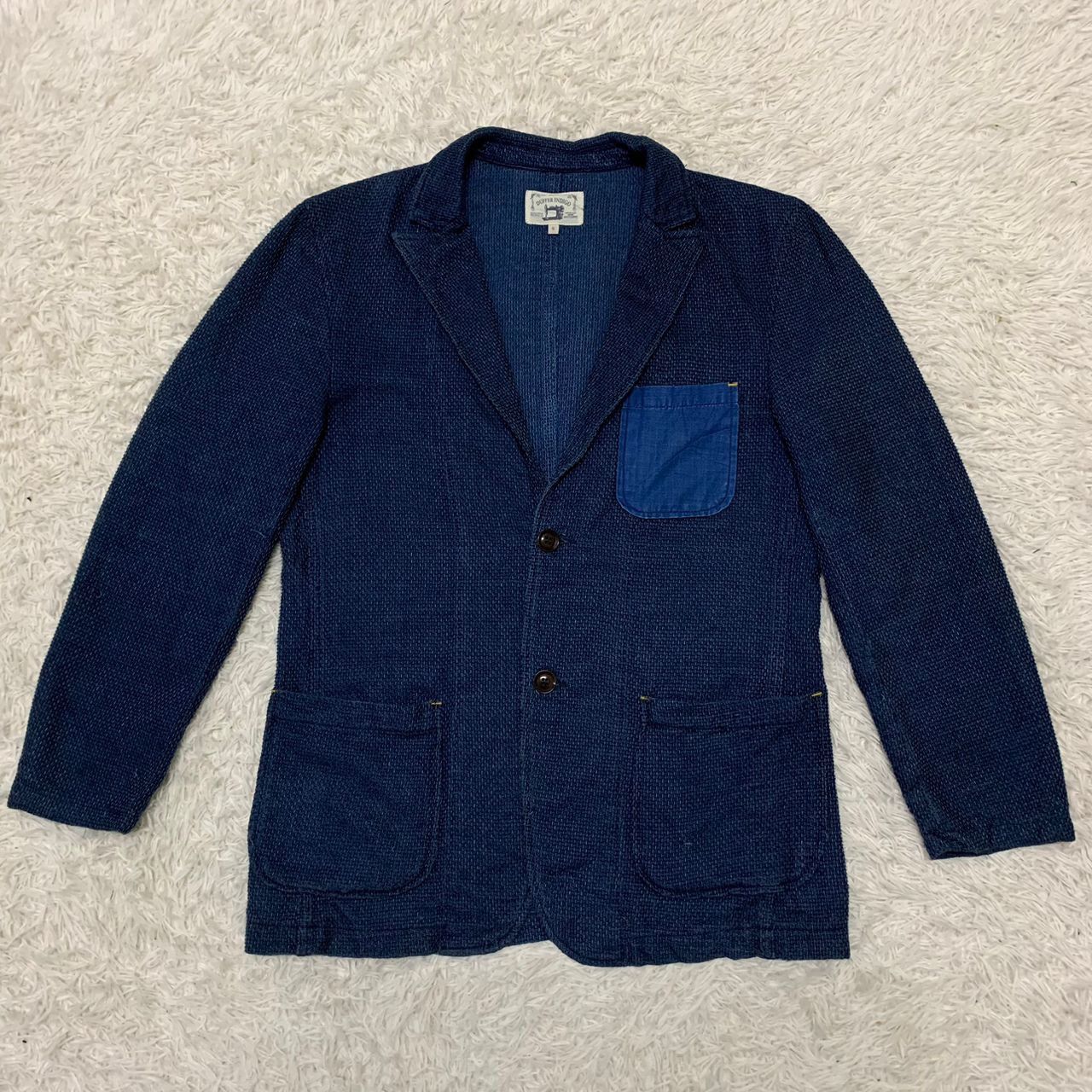 Indigo Duffer indigo jacket made in Japan Size US S / EU 44-46 / 1 - 10 Thumbnail