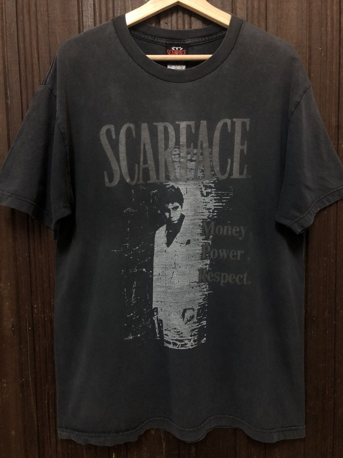 Vintage Vintage Scarface American Crime Drama Distress Rare T Shirt Size US L / EU 52-54 / 3 - 1 Thumbnail