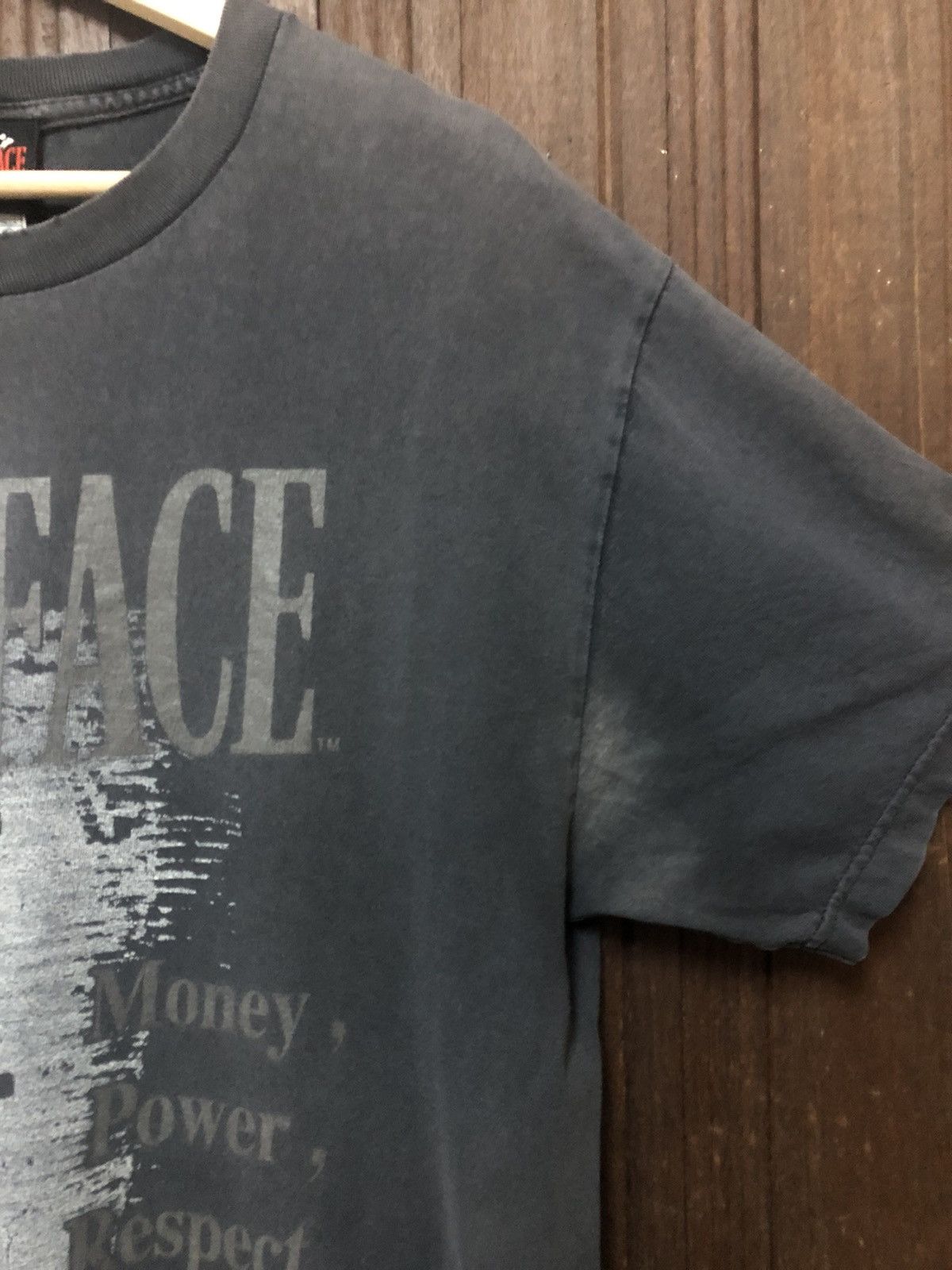 Vintage Vintage Scarface American Crime Drama Distress Rare T Shirt Size US L / EU 52-54 / 3 - 5 Thumbnail