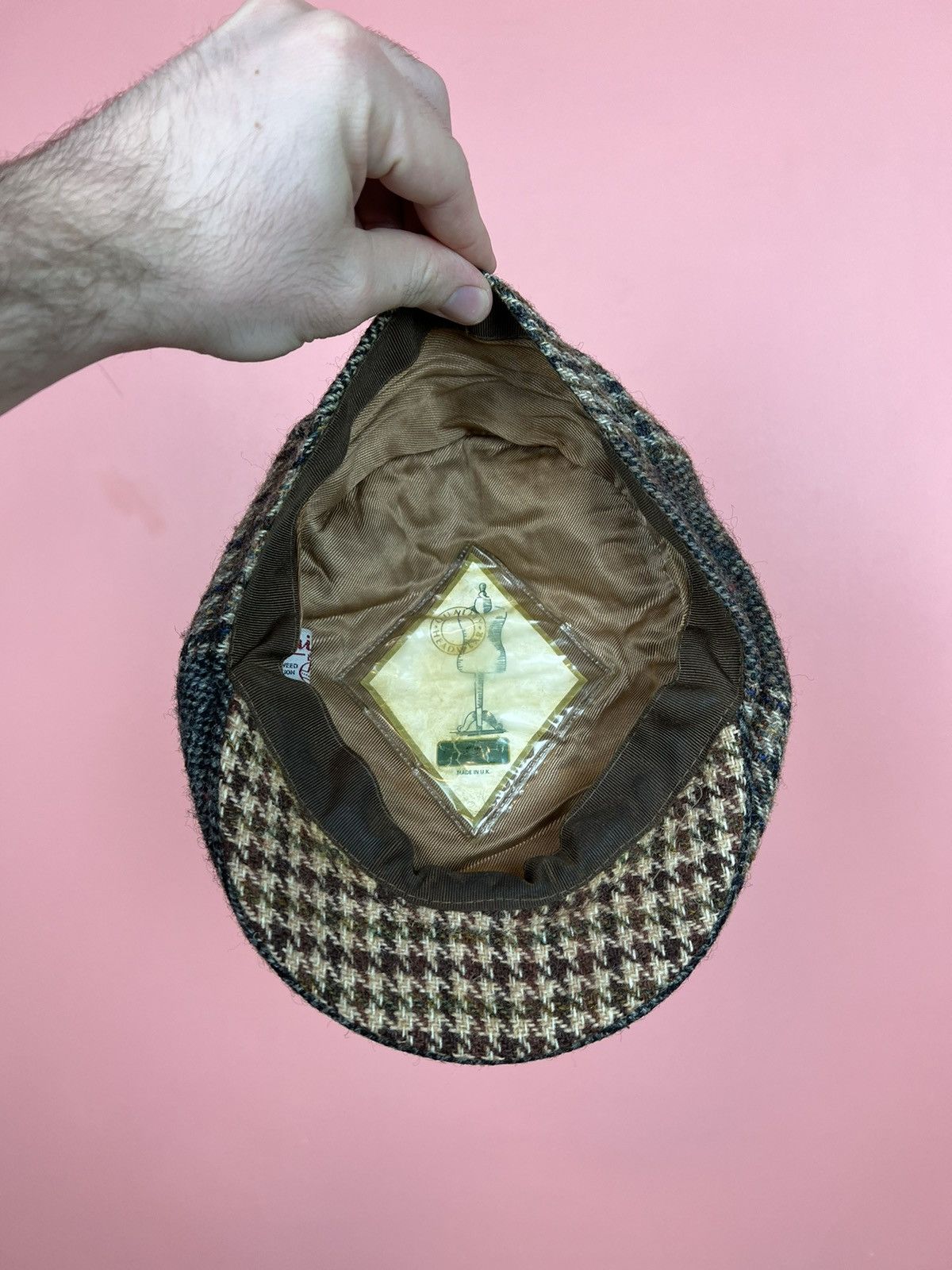 Harris Tweed Harris tweed casual cat eight-part peaked flat hat Size ONE SIZE - 6 Thumbnail