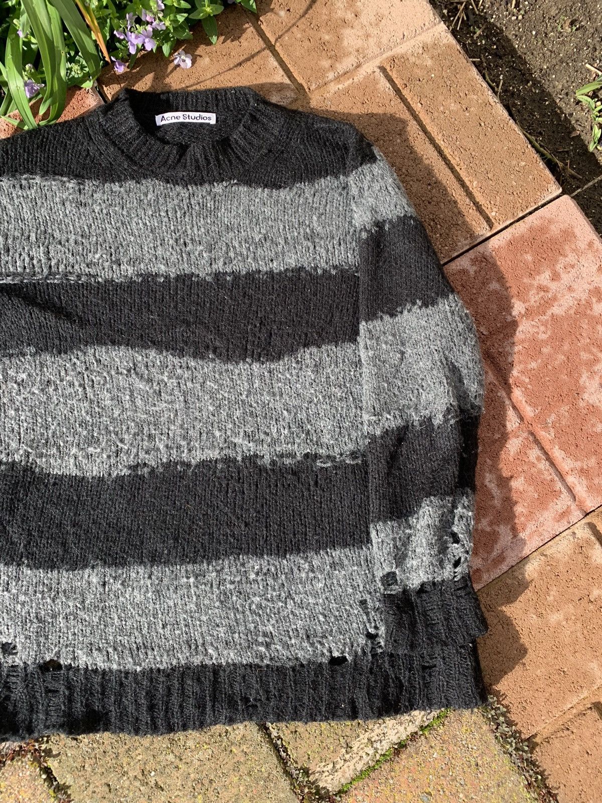 Acne Studios RARE GRAIL acne studios distressed cobain mohair knit Size US M / EU 48-50 / 2 - 4 Thumbnail