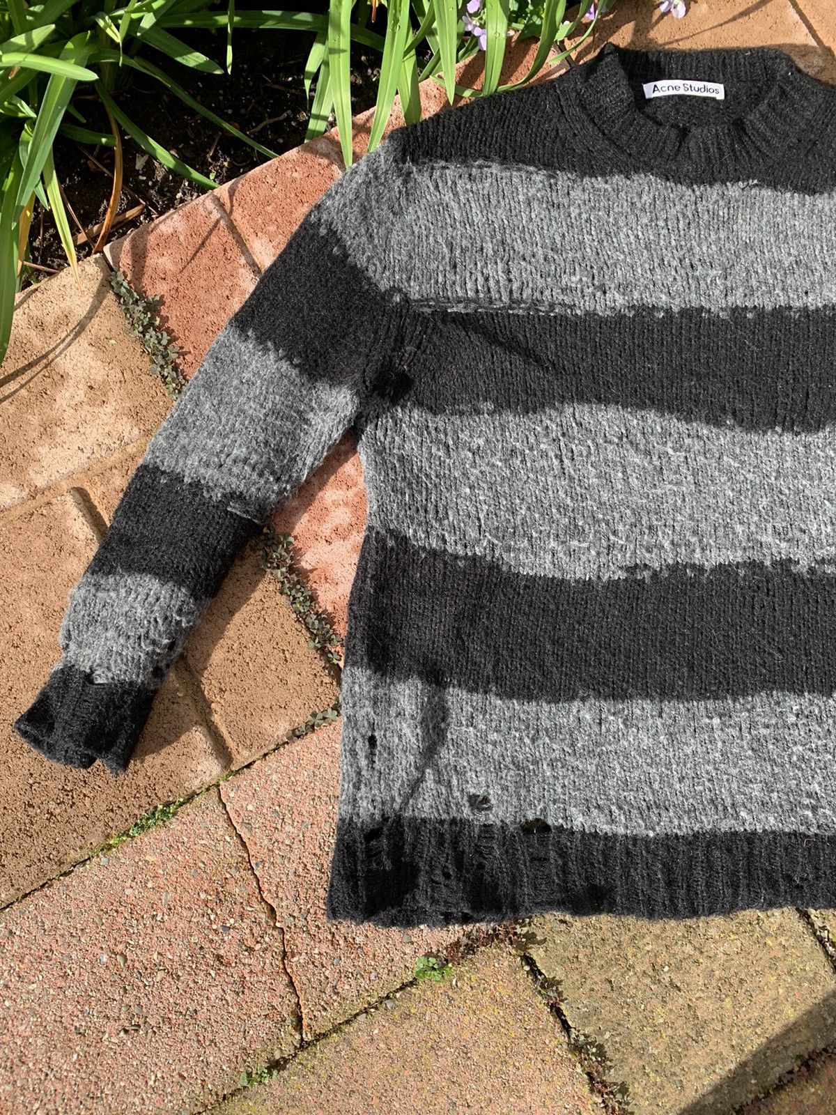 Acne Studios RARE GRAIL acne studios distressed cobain mohair knit Size US M / EU 48-50 / 2 - 2 Thumbnail
