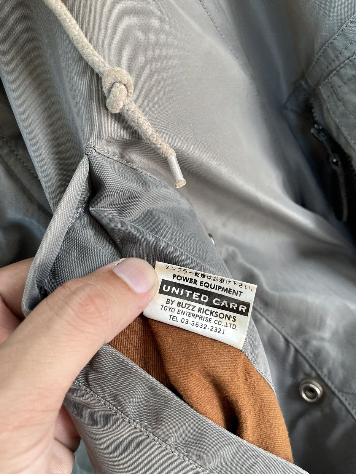 Buzz Rickson's × Toyo Enterprises BUZZ RICKSON’S Type N-3B Air Crew Man’s Attached Hood Jacket Size US L / EU 52-54 / 3 - 9 Thumbnail