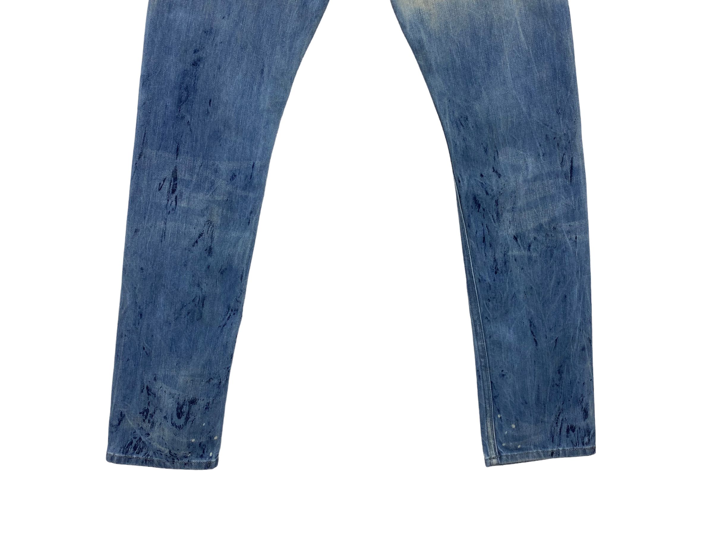 Diesel × Japanese Brand Diesel Denim Jeans Acid Wash Jeans Made in Italy Size US 31 - 8 Thumbnail