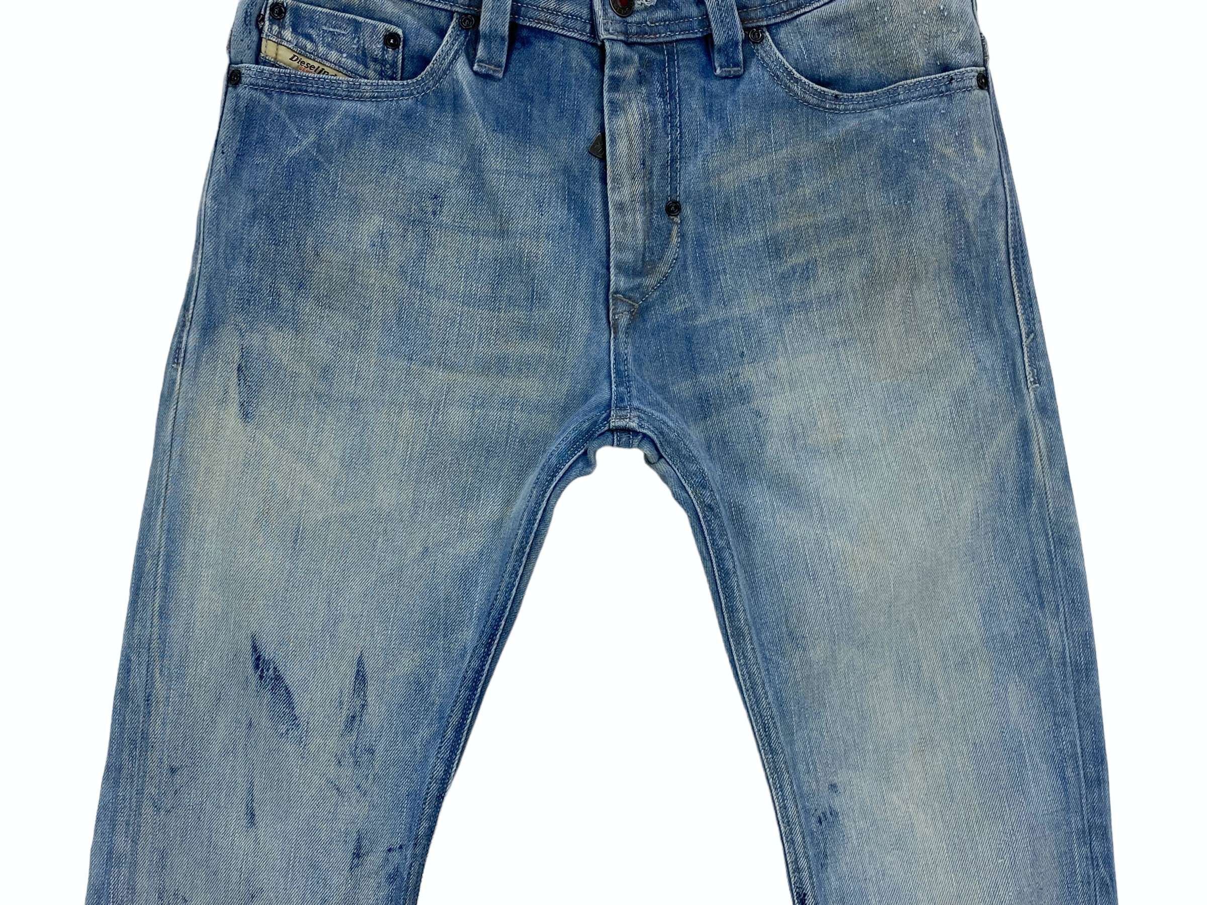 Diesel × Japanese Brand Diesel Denim Jeans Acid Wash Jeans Made in Italy Size US 31 - 4 Thumbnail