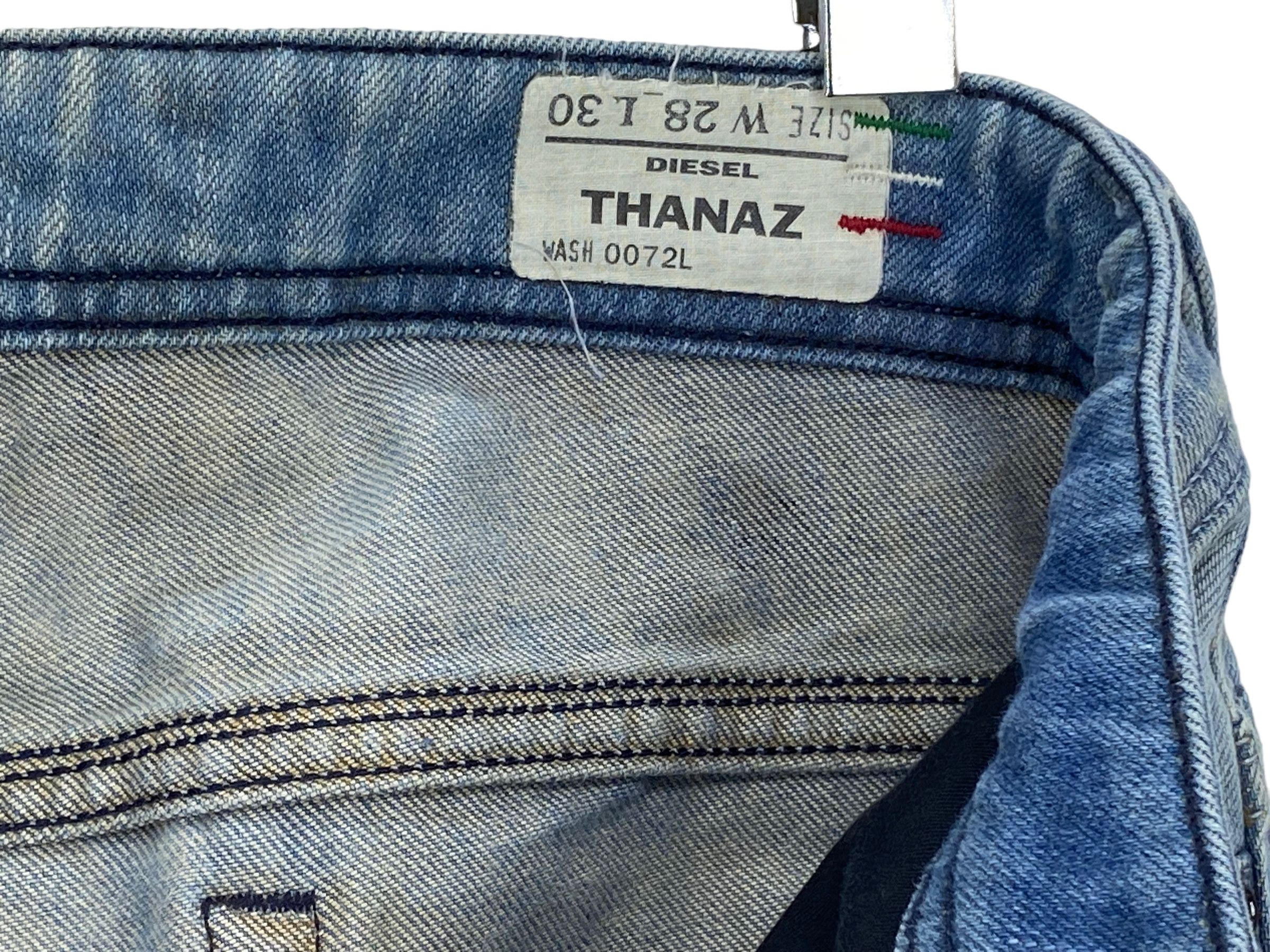 Diesel × Japanese Brand Diesel Denim Jeans Acid Wash Jeans Made in Italy Size US 31 - 9 Thumbnail