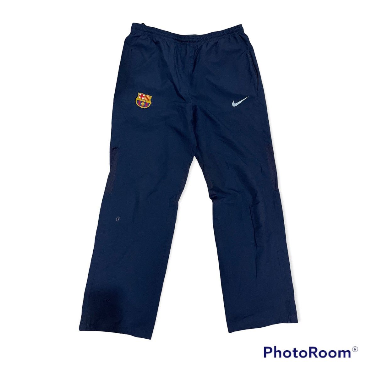 Nike Nike FC Barcelona Mens L Tracksuit Navy Pants Sport 9192 Size US 34 / EU 50 - 1 Thumbnail