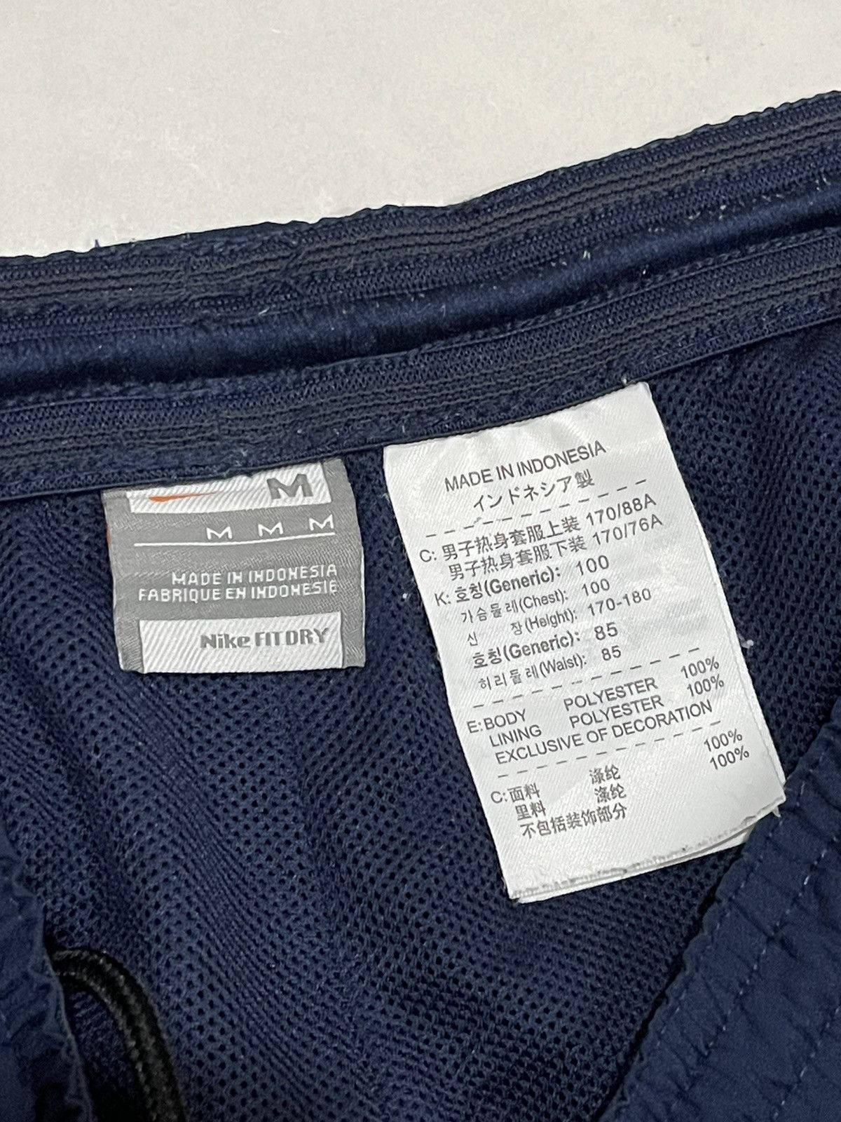 Nike Nike FC Barcelona Mens L Tracksuit Navy Pants Sport 9192 Size US 34 / EU 50 - 6 Thumbnail