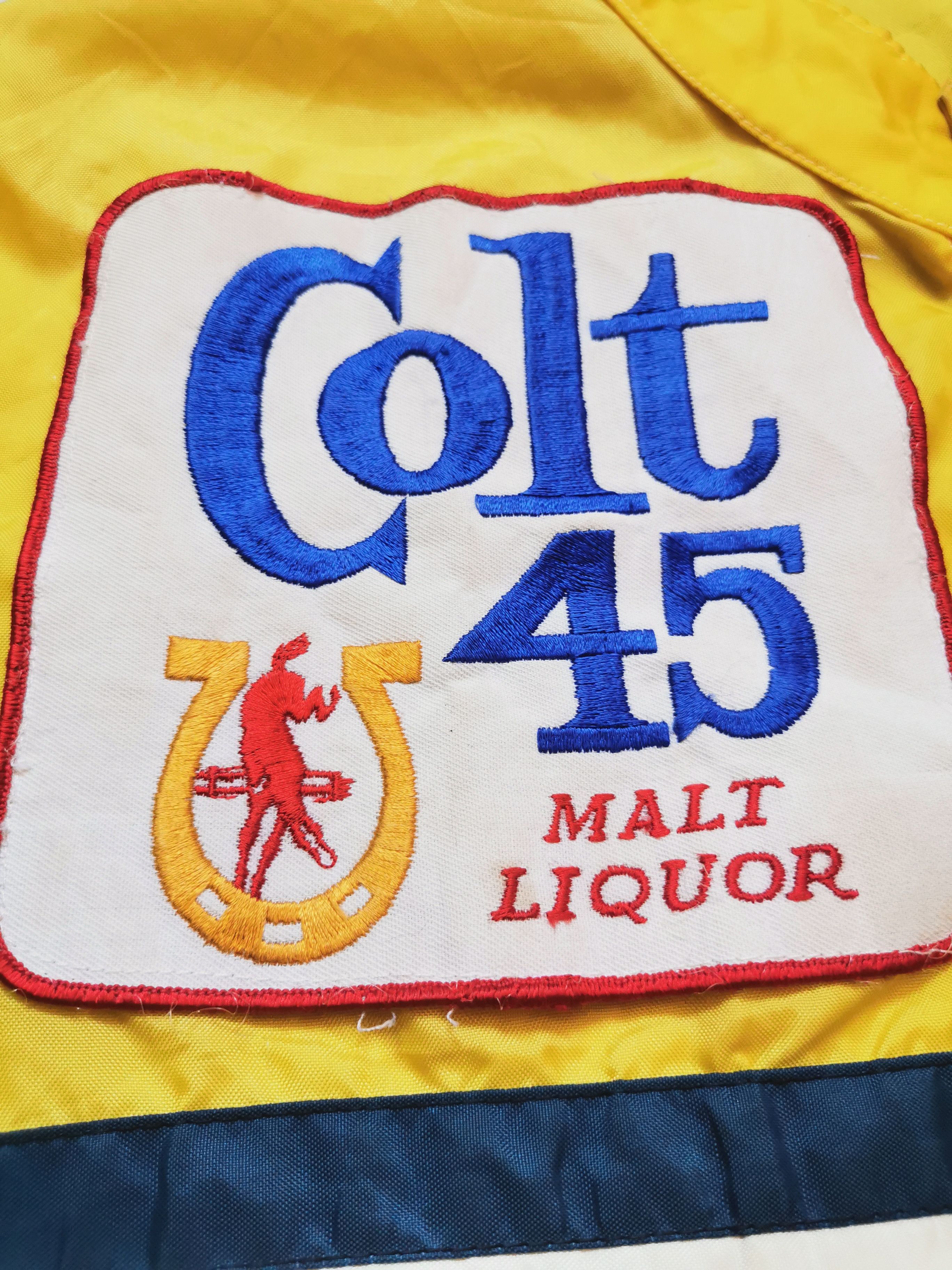 Other 🇺🇸🔥🔥 Vintage 70s Colt 45 Malt Liquor Racing Jacket Rare Size US L / EU 52-54 / 3 - 4 Thumbnail