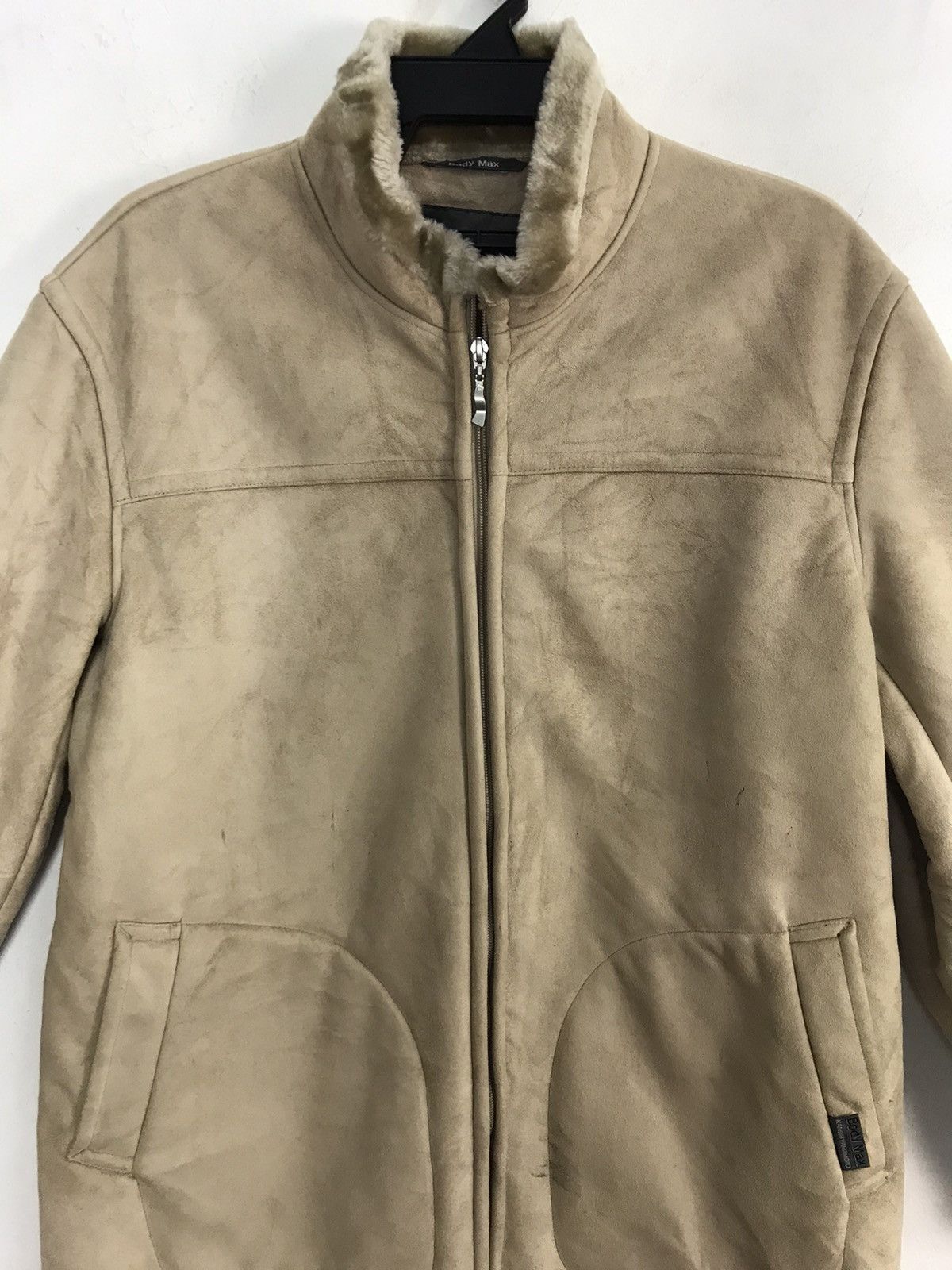 Japanese Brand × Kansai Yamamoto × Vintage Vintage Body Max Kansai Yamamoto Shearling Sherpa Jacket XL Size US XL / EU 56 / 4 - 3 Thumbnail