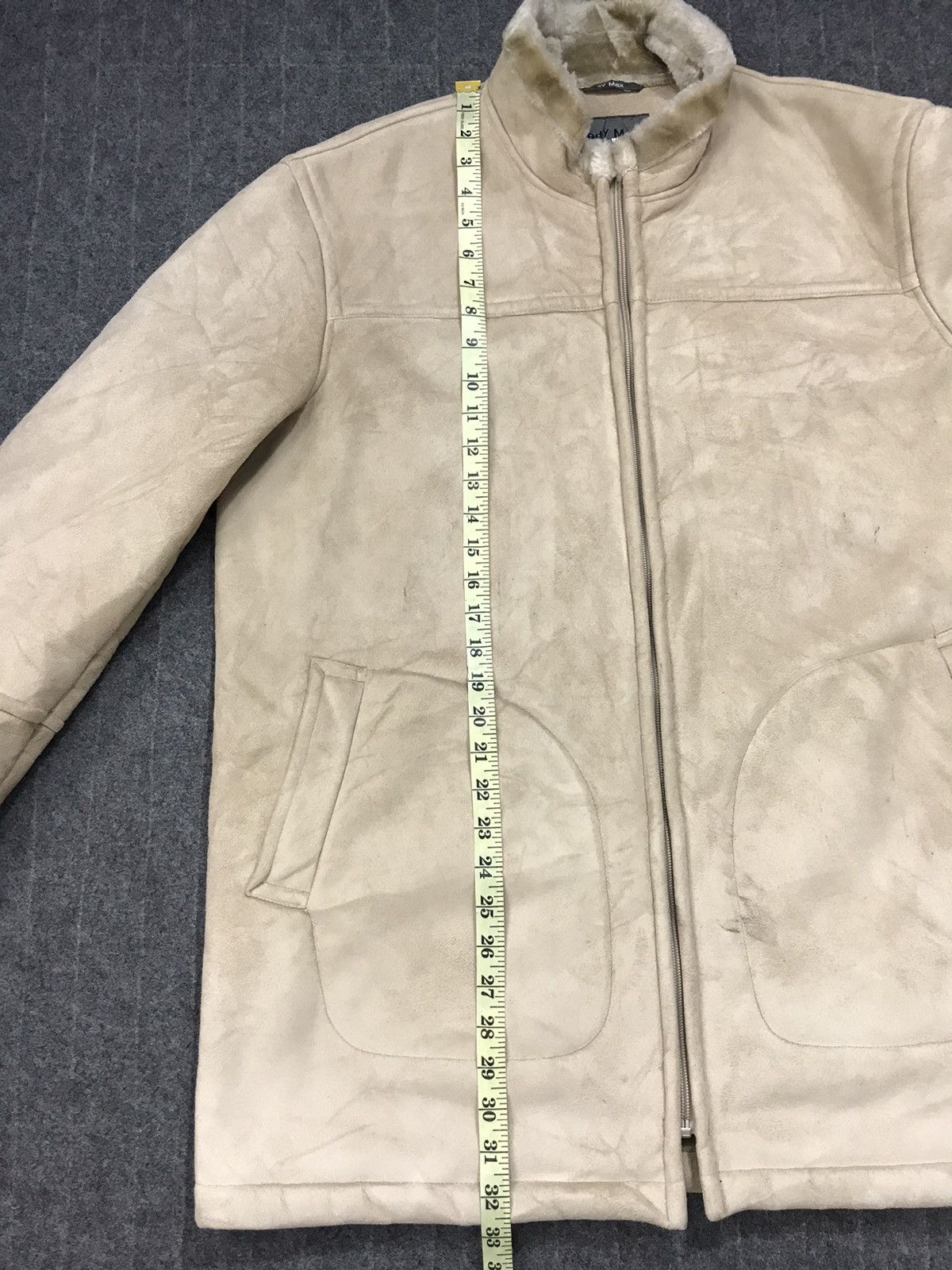 Japanese Brand × Kansai Yamamoto × Vintage Vintage Body Max Kansai Yamamoto Shearling Sherpa Jacket XL Size US XL / EU 56 / 4 - 11 Thumbnail