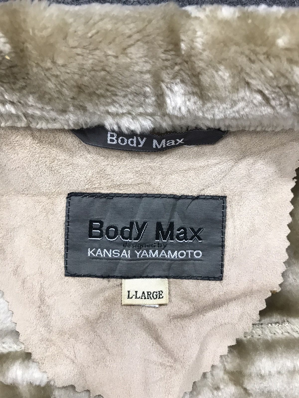 Japanese Brand × Kansai Yamamoto × Vintage Vintage Body Max Kansai Yamamoto Shearling Sherpa Jacket XL Size US XL / EU 56 / 4 - 6 Thumbnail