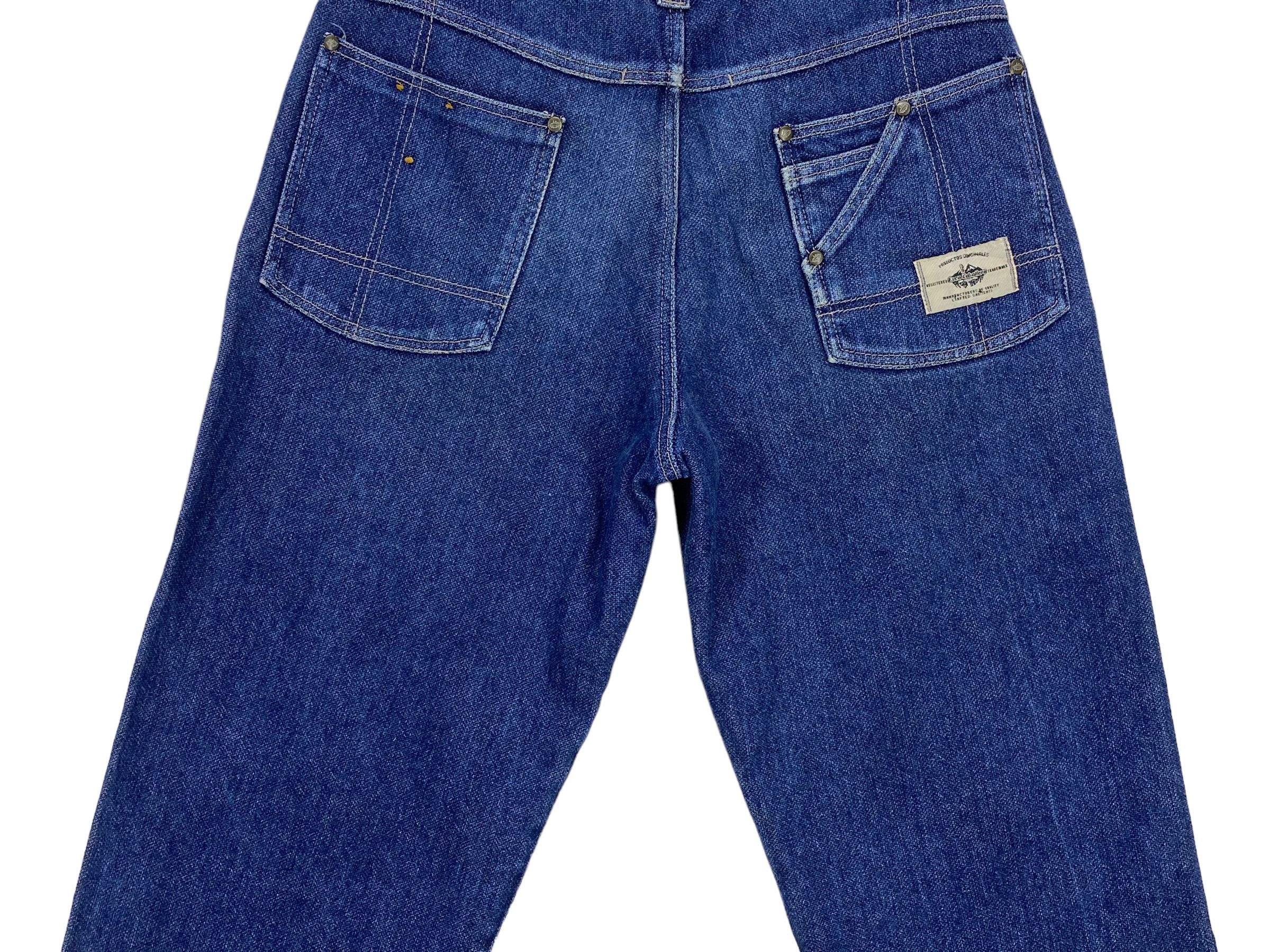 Other Willie Esco Hip Hop Skateboard Jeans Embroided Baggy Jeans Size US 31 - 9 Thumbnail
