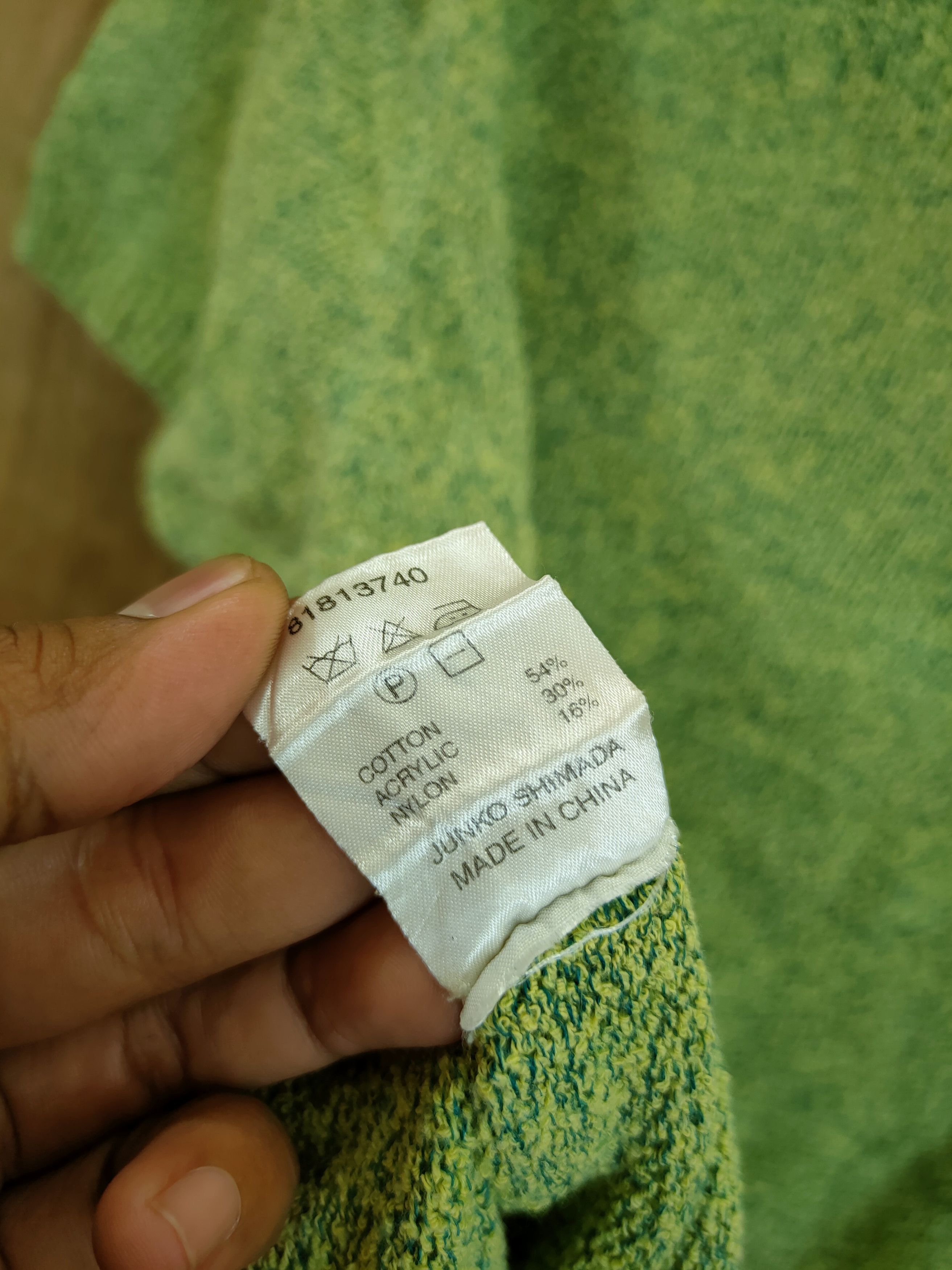 Junko Shimada D Part 2 Junko Shimada knitwear japan #46-977 Size US S / EU 44-46 / 1 - 10 Thumbnail