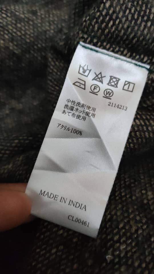 Japanese Brand Acrylic Hoodie Size US M / EU 48-50 / 2 - 5 Thumbnail