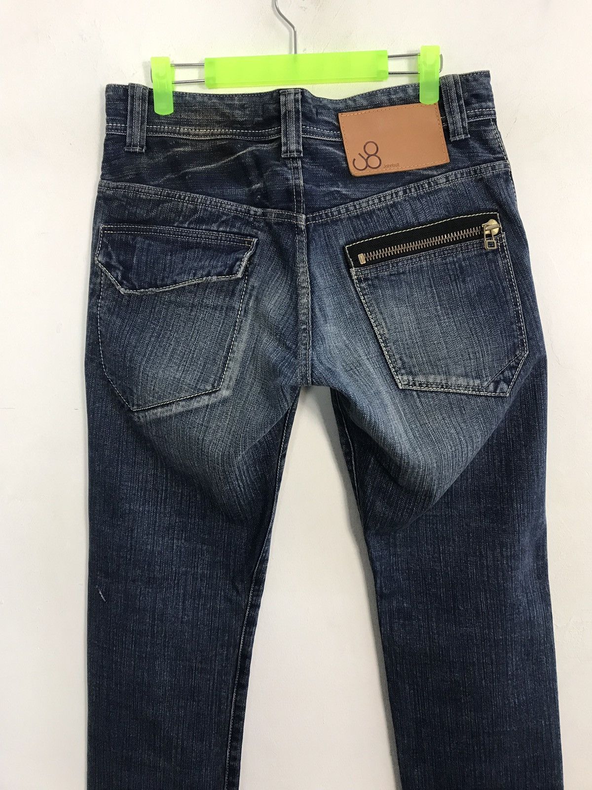 Johnbull × Vintage Vintage Johnbull Zipper Indigo Denim Jeans Size US 32 / EU 48 - 9 Thumbnail
