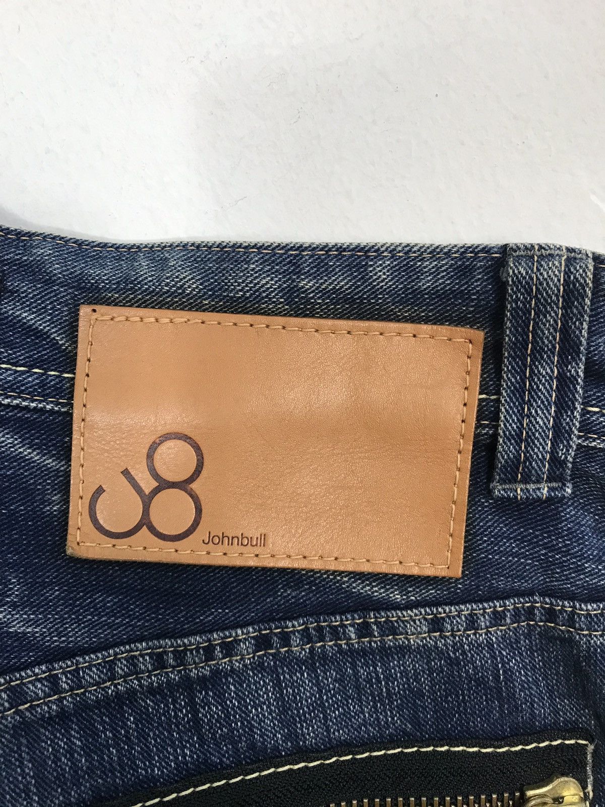 Johnbull × Vintage Vintage Johnbull Zipper Indigo Denim Jeans Size US 32 / EU 48 - 12 Thumbnail