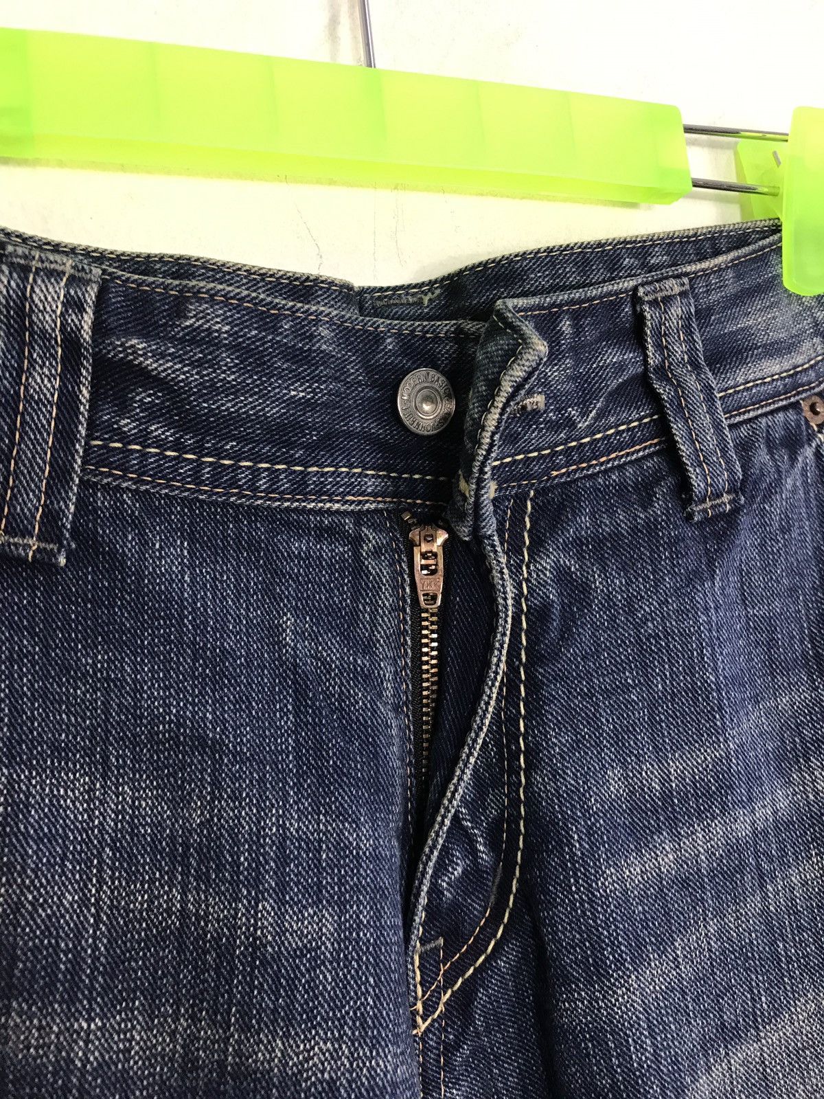 Johnbull × Vintage Vintage Johnbull Zipper Indigo Denim Jeans Size US 32 / EU 48 - 8 Thumbnail