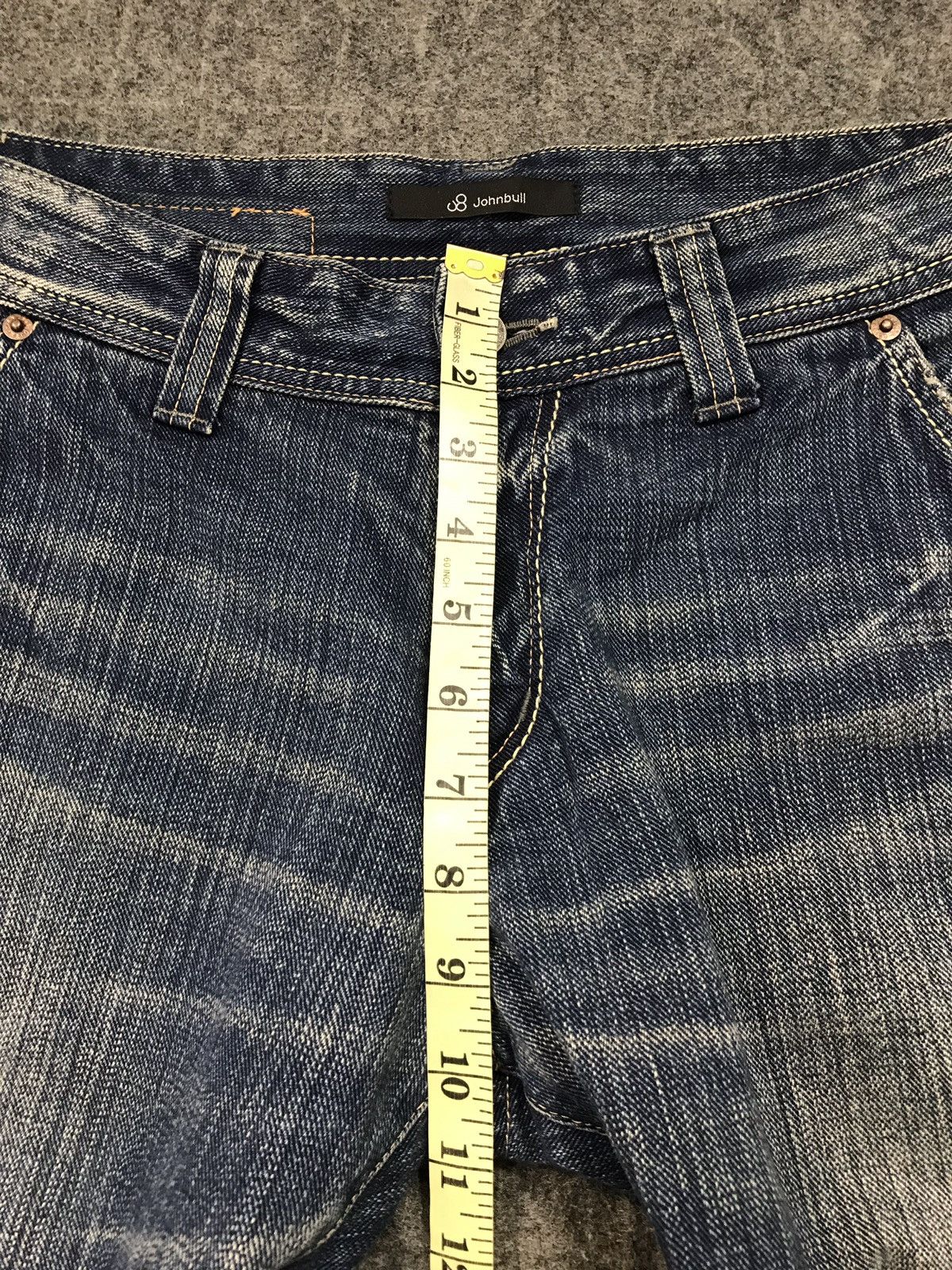 Johnbull × Vintage Vintage Johnbull Zipper Indigo Denim Jeans Size US 32 / EU 48 - 18 Thumbnail