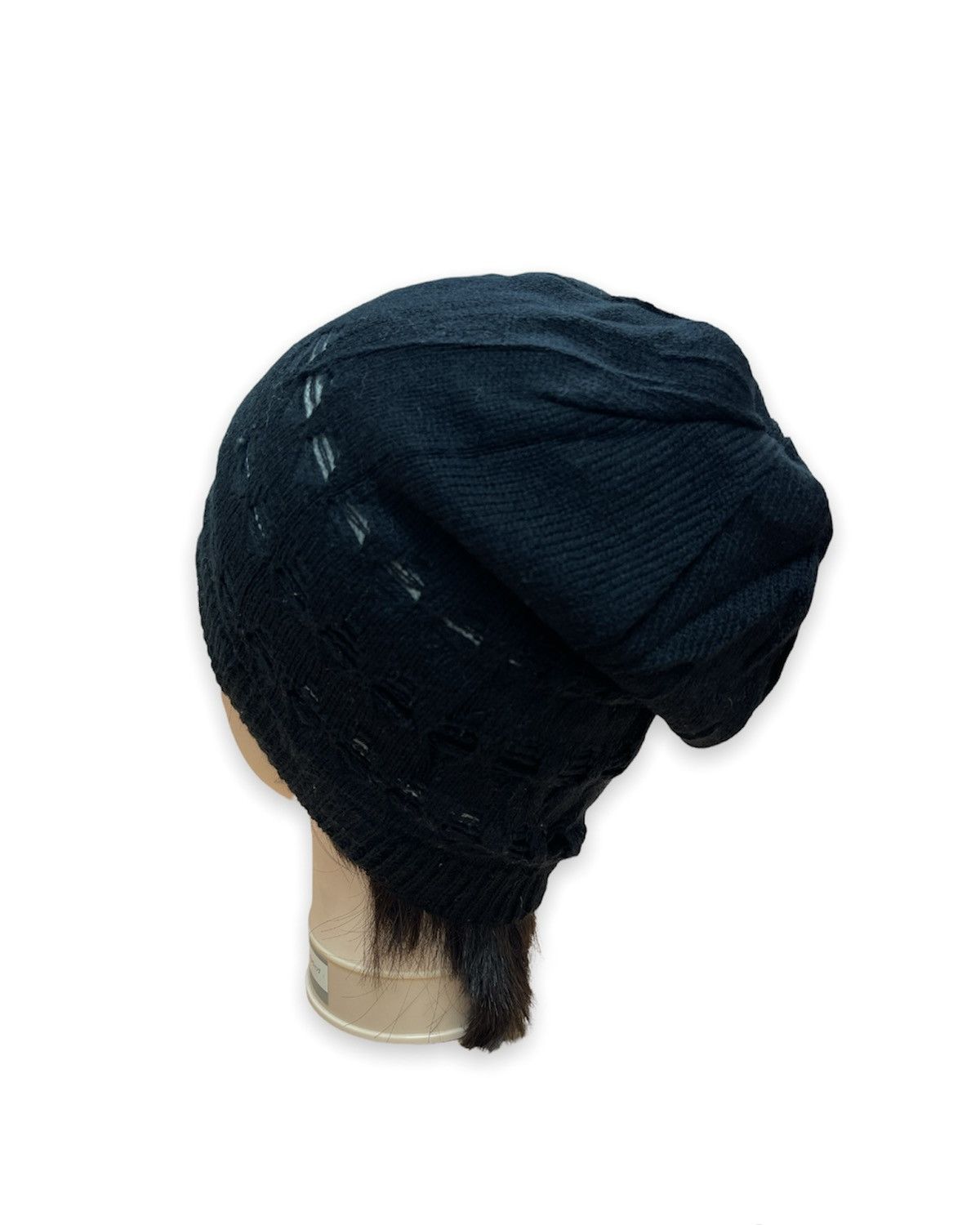 Japanese Brand Distressed Skulls Reversible Beanie Hats Snow Caps Size ONE SIZE - 3 Thumbnail