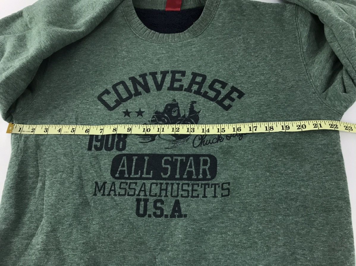 Converse × Vintage Vintage Converse All Star Massachusets U.S.A Sweatshirt Size US L / EU 52-54 / 3 - 7 Thumbnail