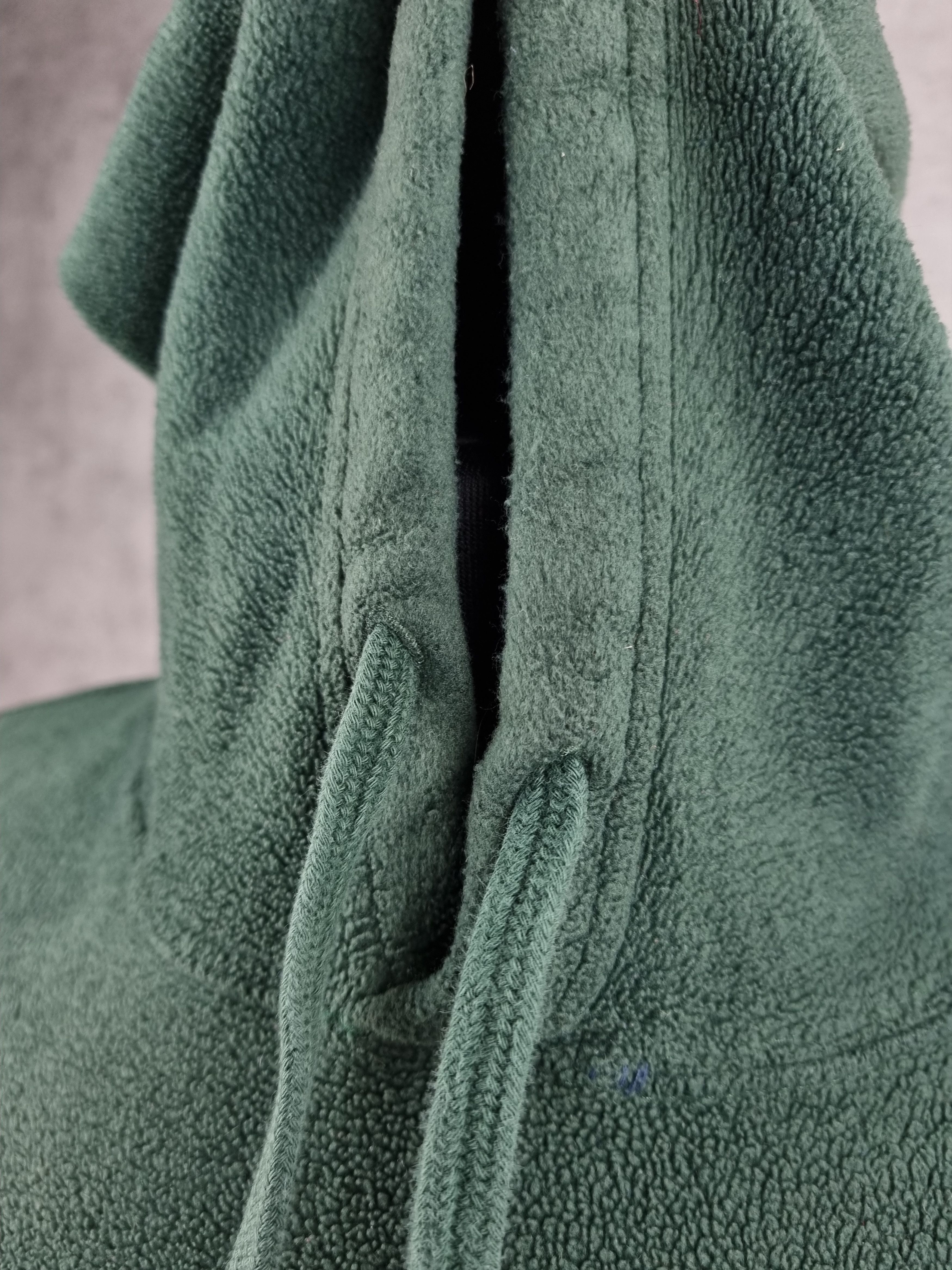 Gap × Vintage Vintage Gap Spellout Fleece Pine Green Hoodie Size US L / EU 52-54 / 3 - 8 Thumbnail