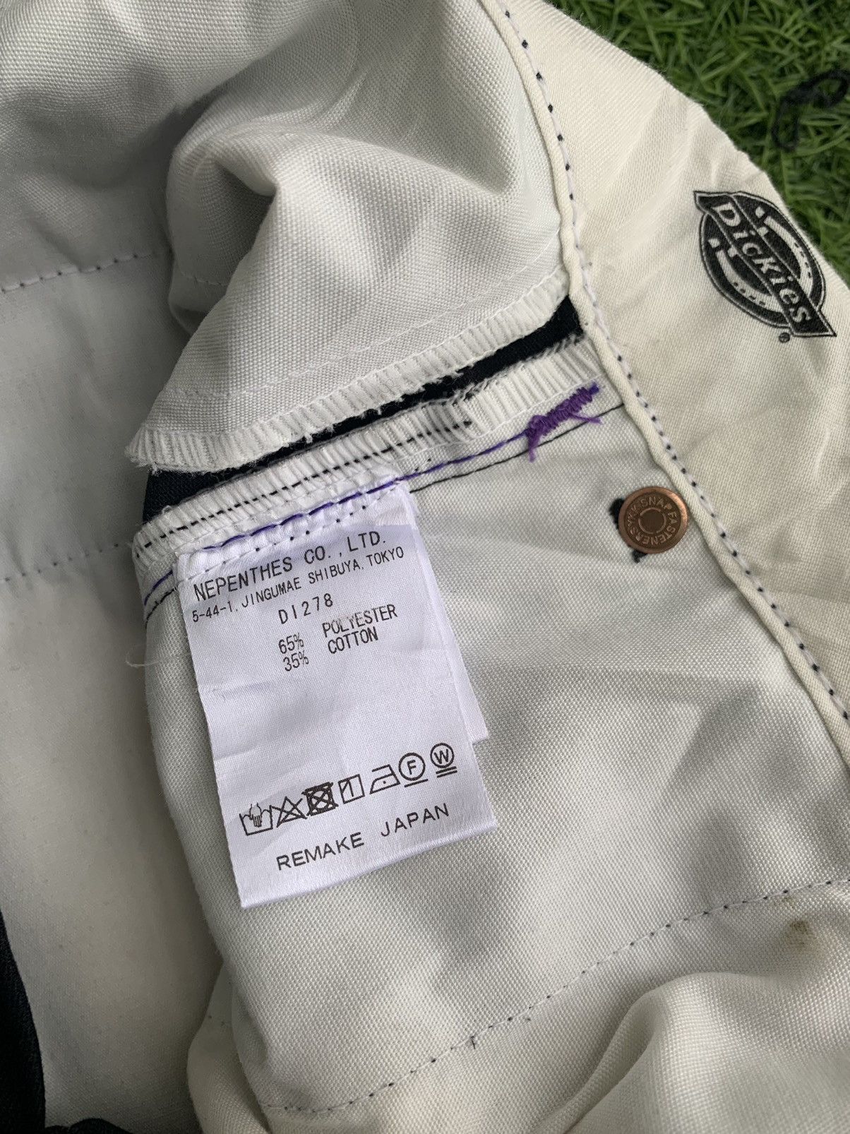 Nepenthes Rebuild By Needles X Dickies 874 Slim Pants Size US 32 / EU 48 - 9 Thumbnail