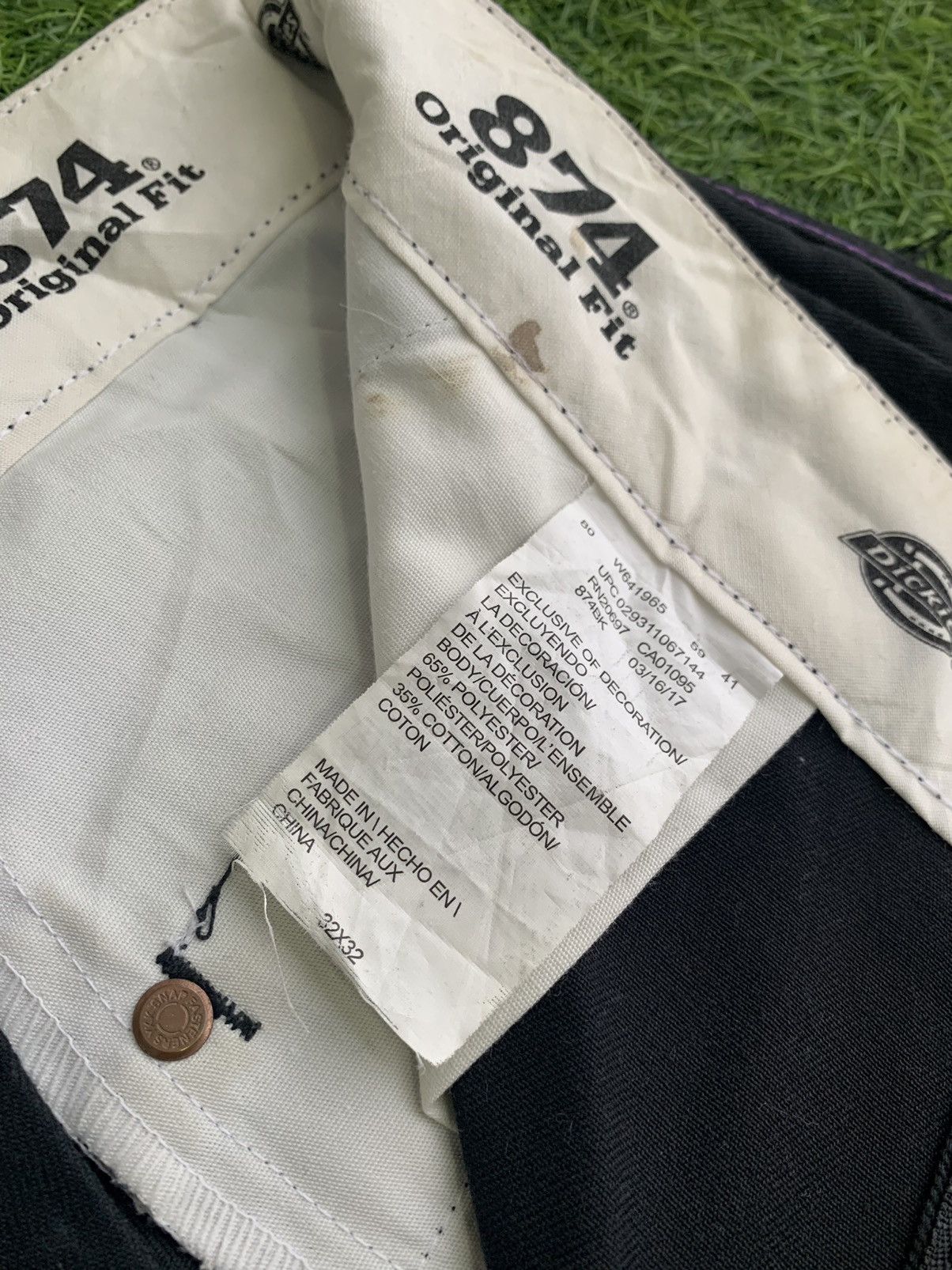 Nepenthes Rebuild By Needles X Dickies 874 Slim Pants Size US 32 / EU 48 - 11 Thumbnail