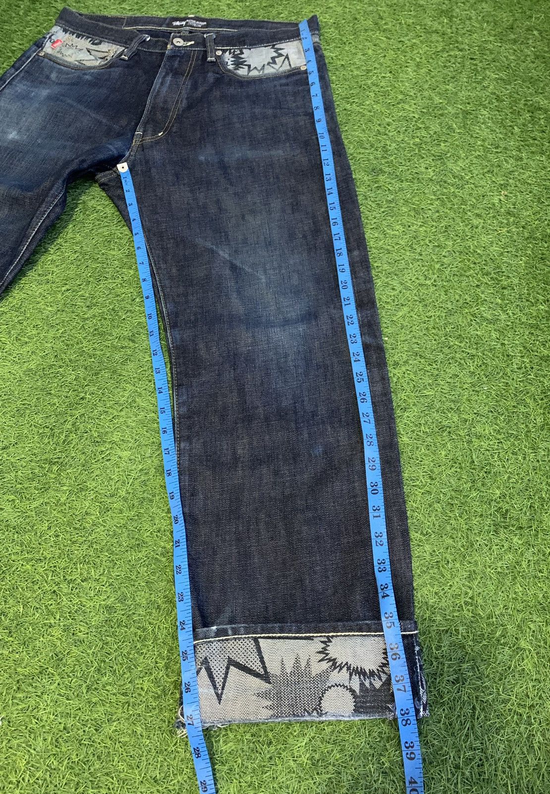 Stussy Vintage Stussy Rough Rugged Workgear over print interior Size US 34 / EU 50 - 21 Thumbnail