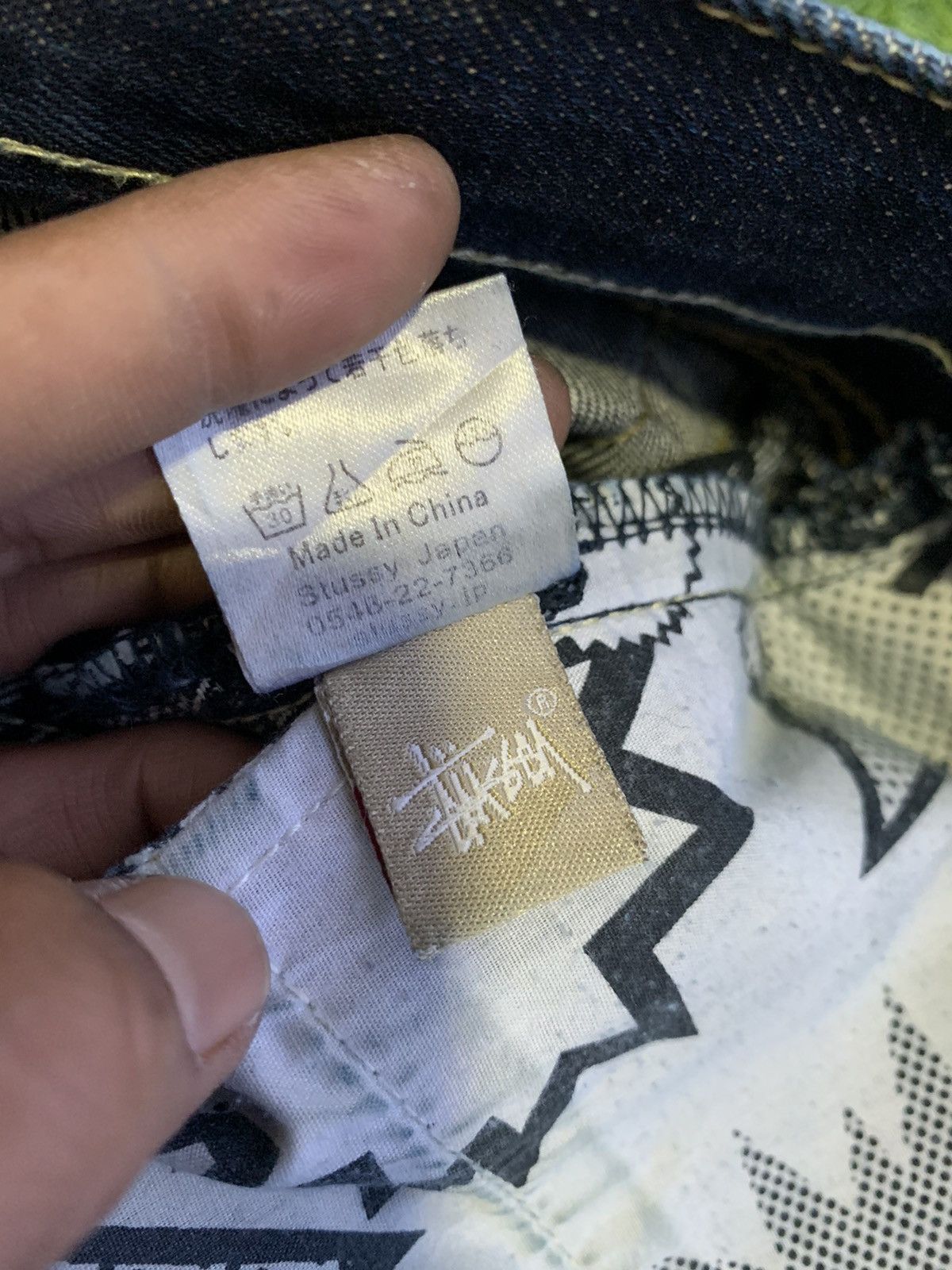 Stussy Vintage Stussy Rough Rugged Workgear over print interior Size US 34 / EU 50 - 8 Thumbnail