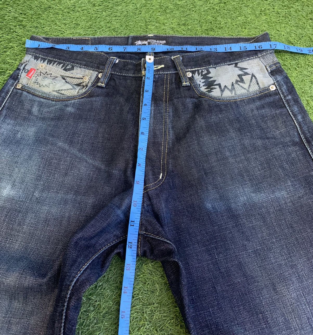 Stussy Vintage Stussy Rough Rugged Workgear over print interior Size US 34 / EU 50 - 18 Thumbnail