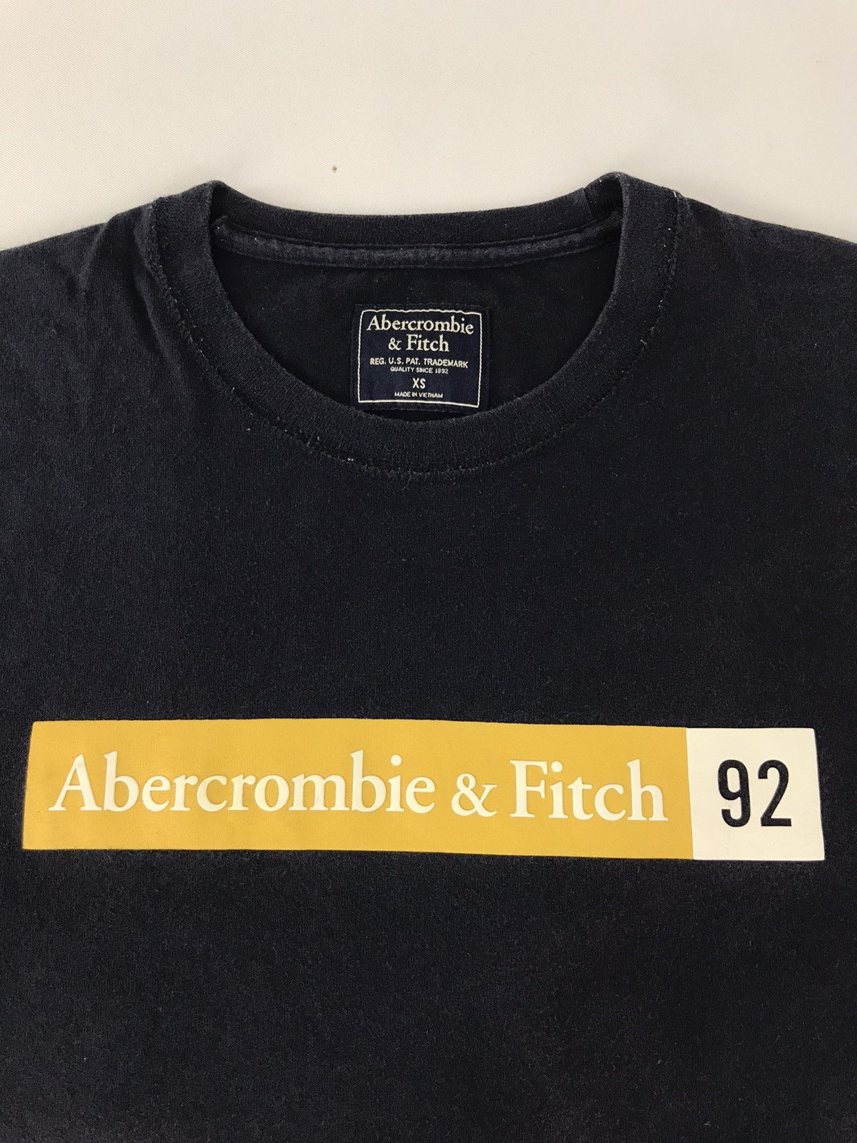 Abercrombie & Fitch × Vintage Vintage Abercrombie & Fitch 92 Box Logo Printed Tee T-shirt Size US S / EU 44-46 / 1 - 3 Thumbnail